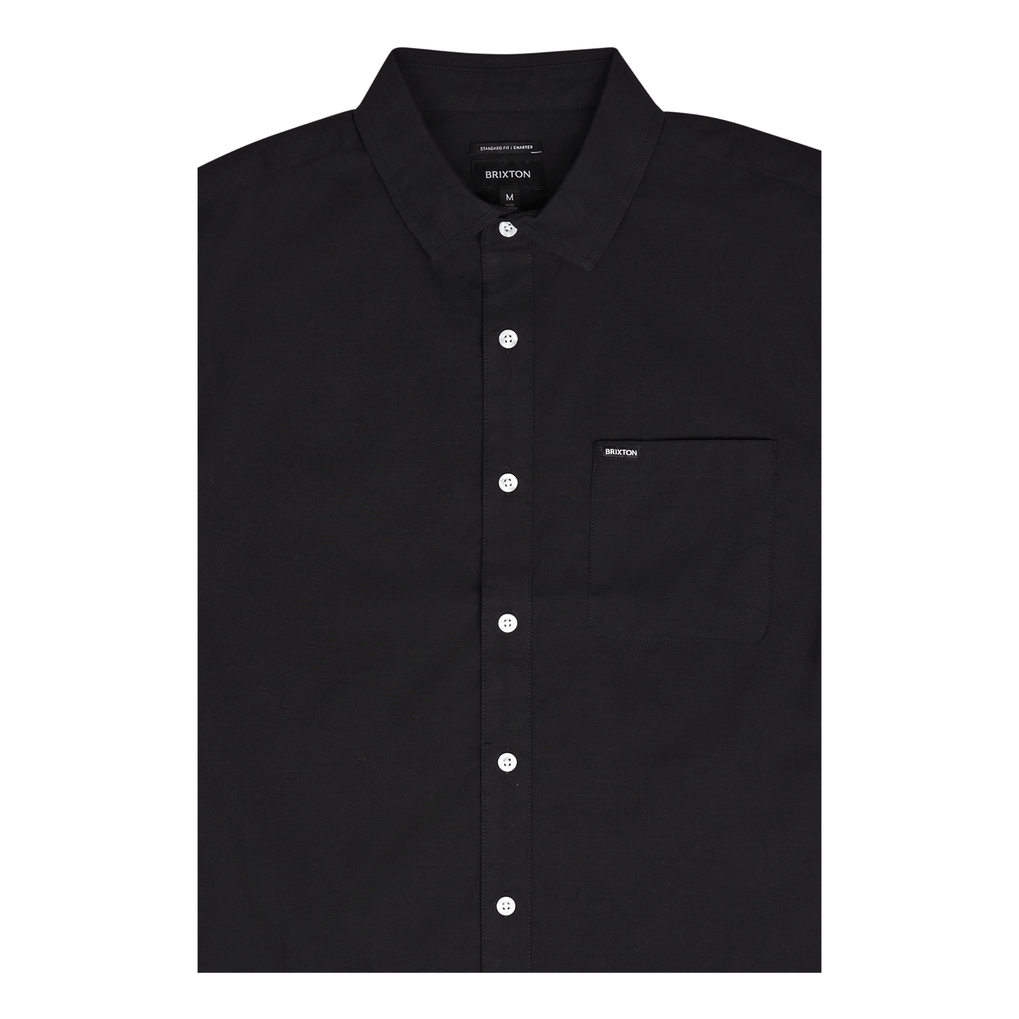 Charter Oxford S/s Wvn Black