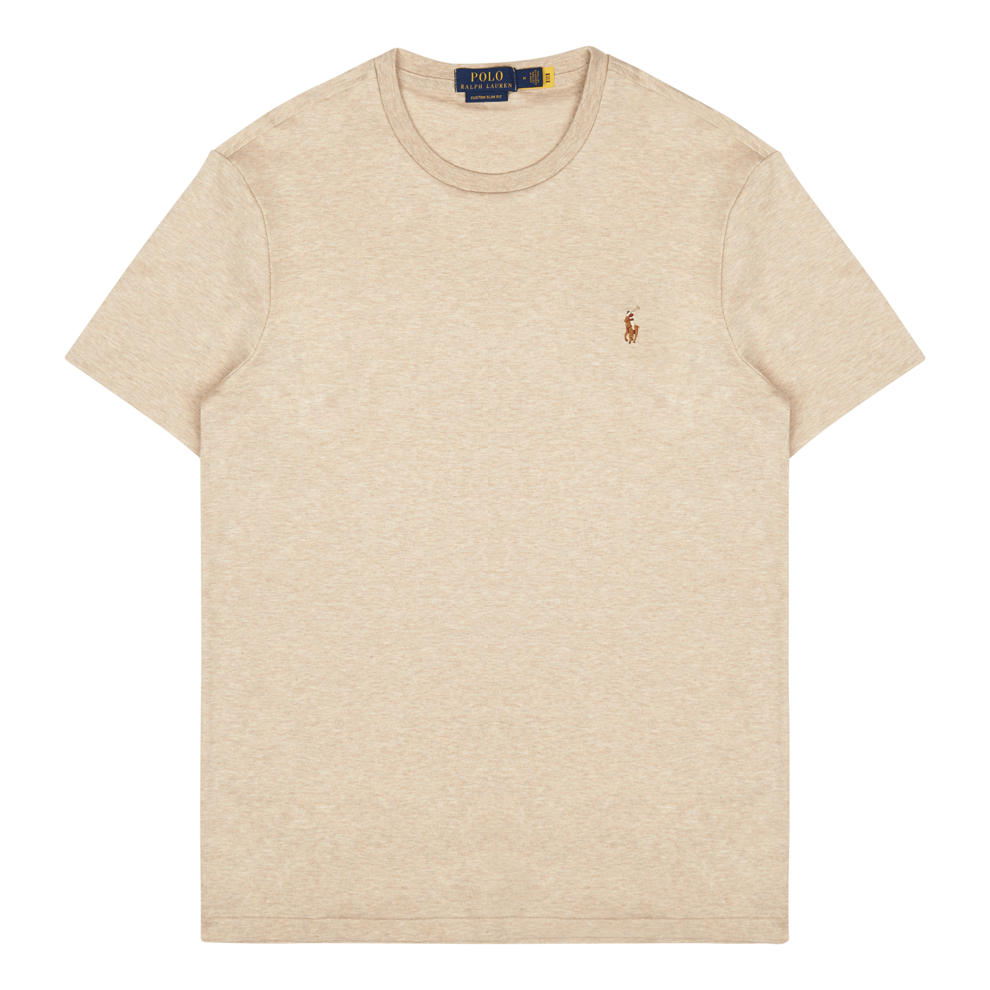 Polo Ralph Lauren Classic Fit Soft Cotton Polo Shirt - Sand Heather