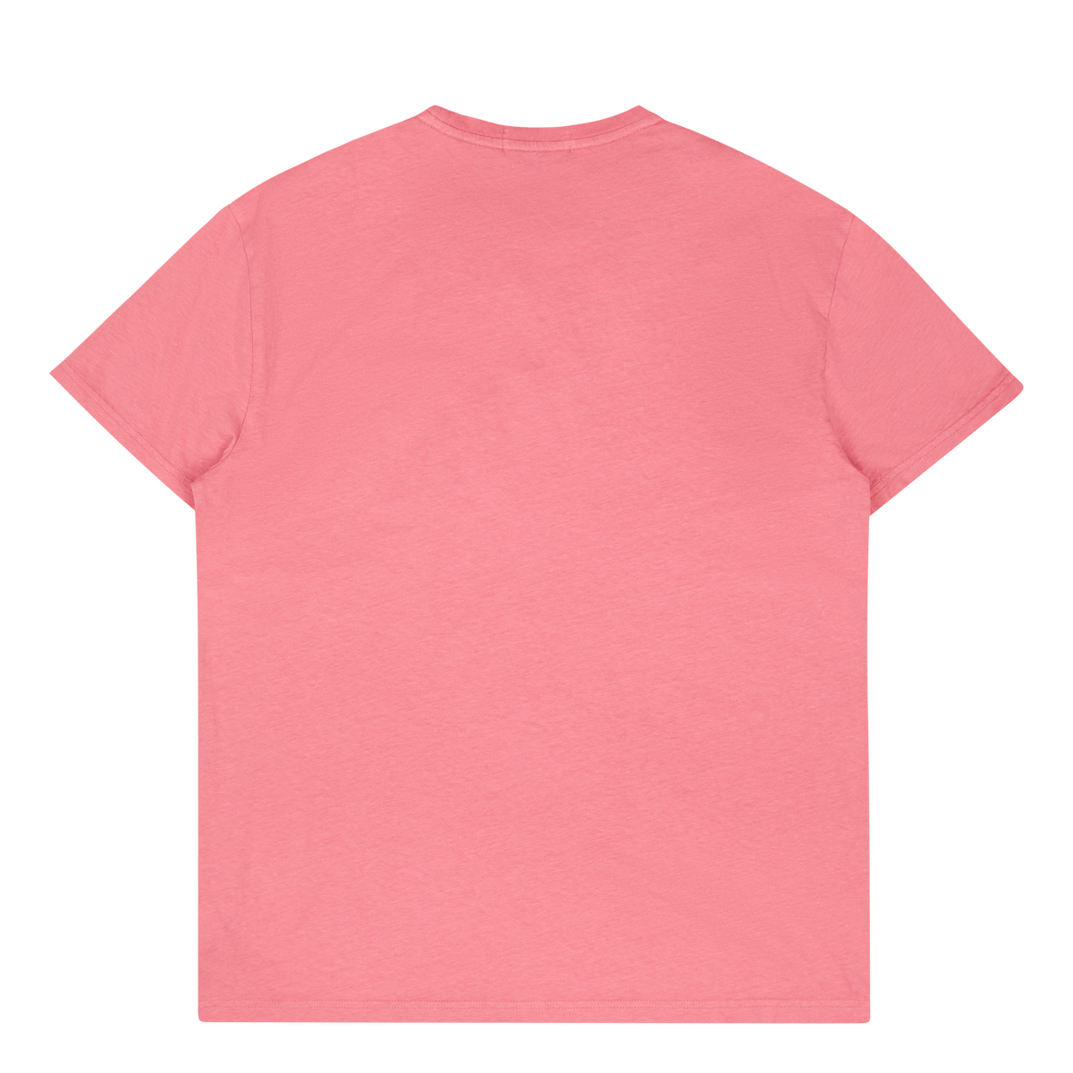 Classic Fit Cotton-Linen Pocket T-Shirt Desert Rose