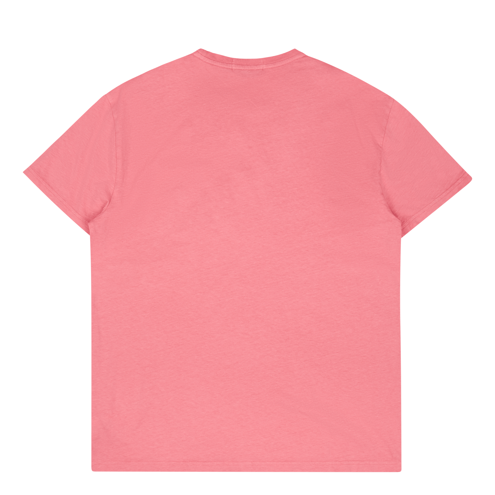 Classic Fit Cotton-Linen Pocket T-Shirt Desert Rose