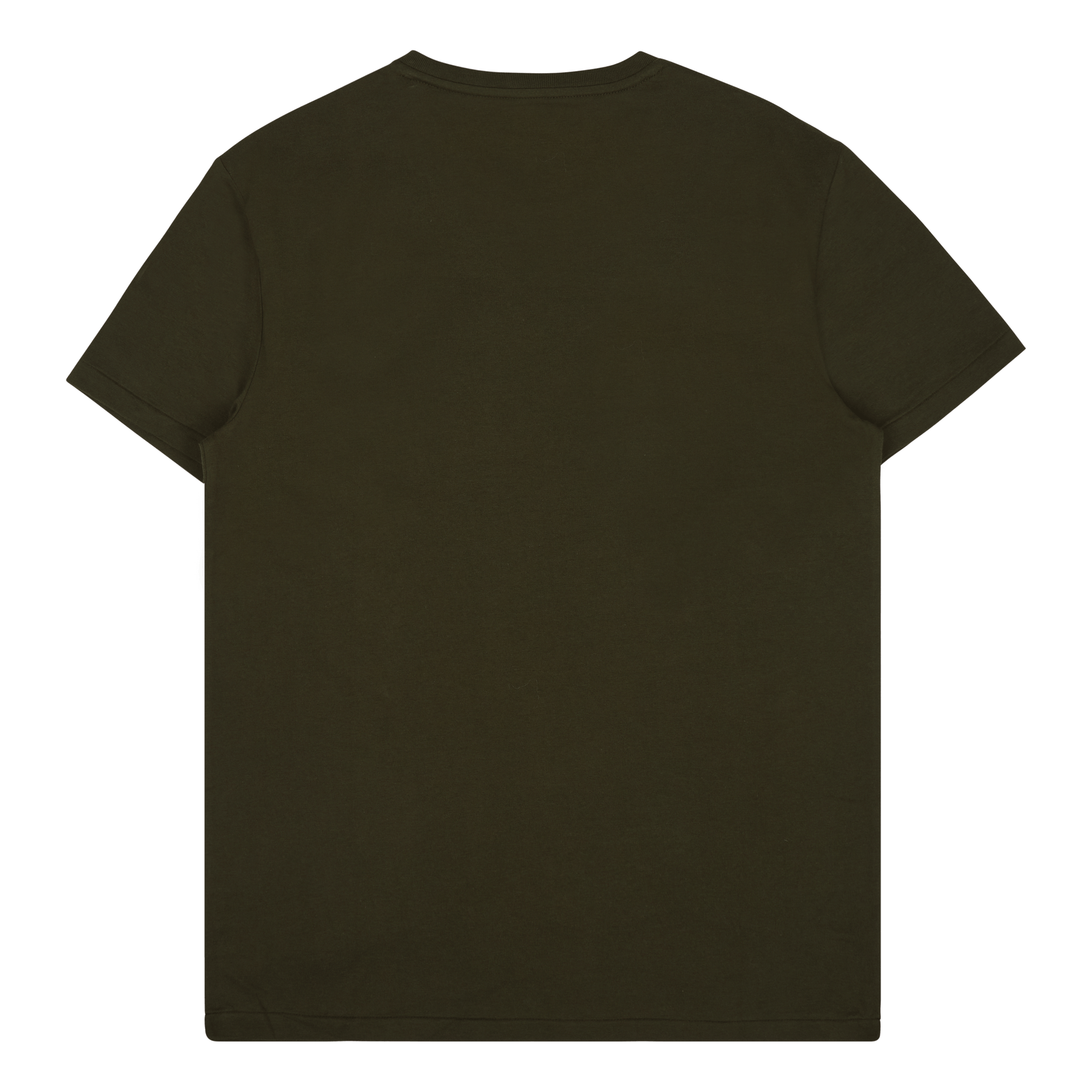 Custom Slim Fit Jersey Crewneck T-Shirt Company Olive