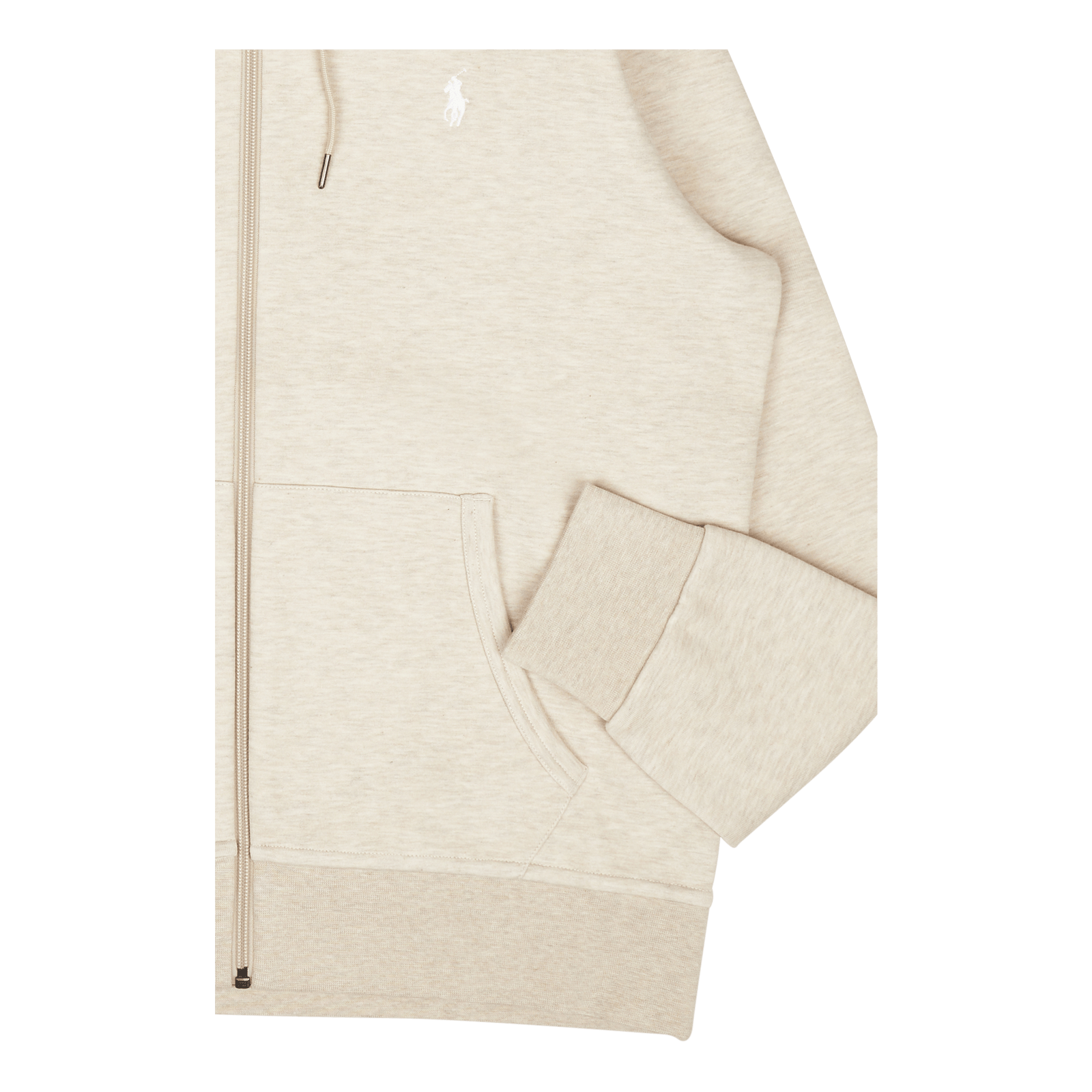 Polo Ralph Lauren Double Knit Zip Hoodie Expedition Dune