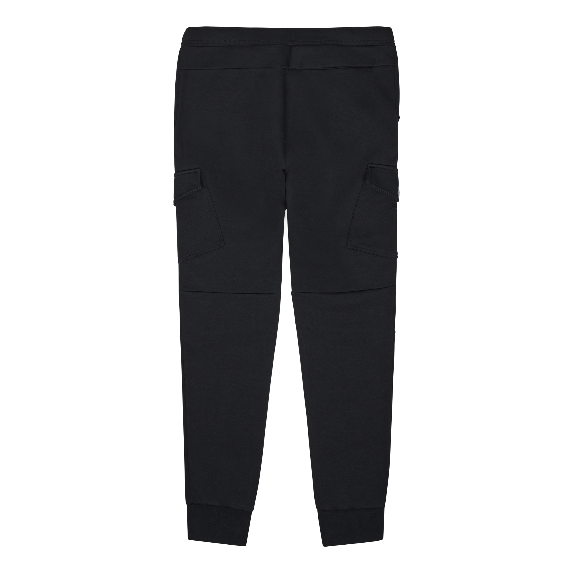 Double-Knit Cargo Jogger Pant Polo Black