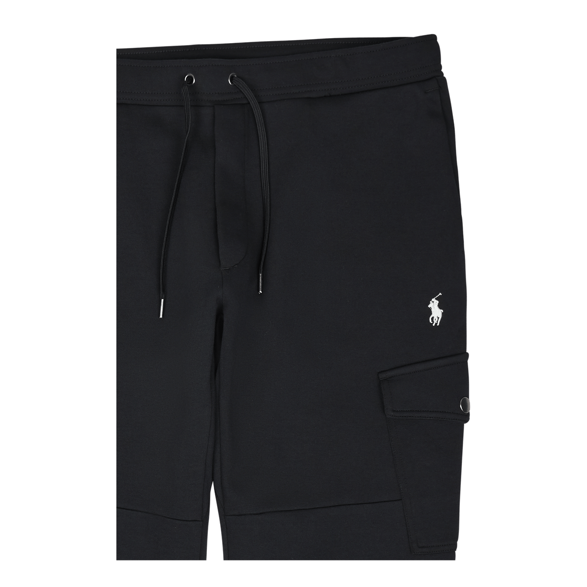 Polo Ralph Lauren double knit cargo sweatpants in black