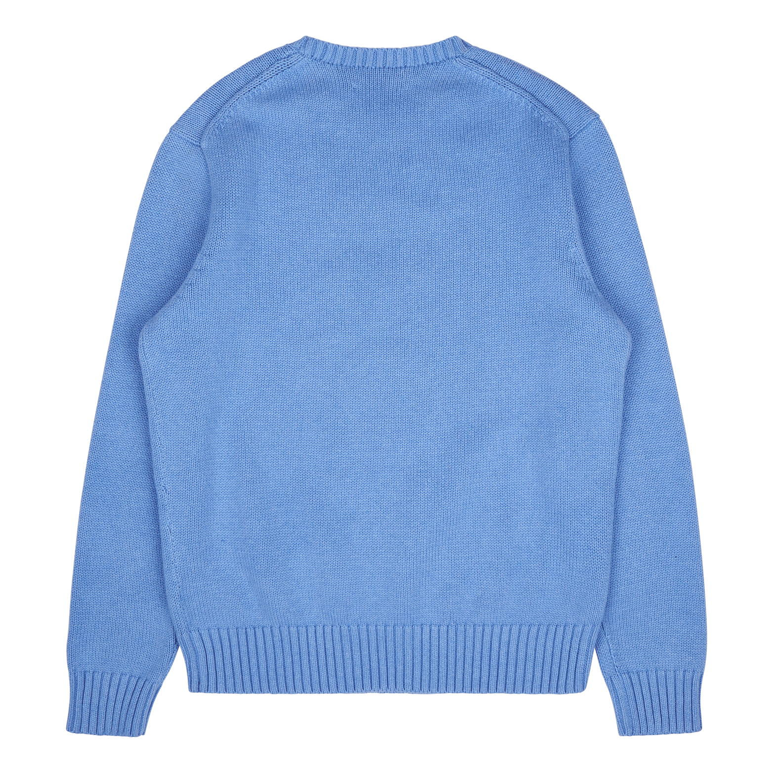Polo Bear Cotton Sweater Soft Royal