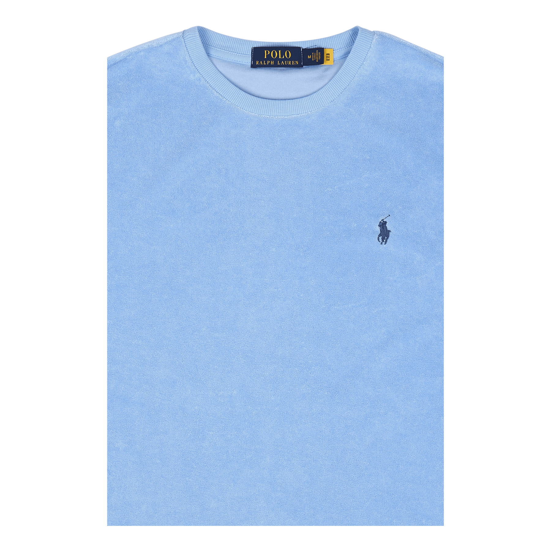 Classic Fit Terry T-Shirt Austin Blue