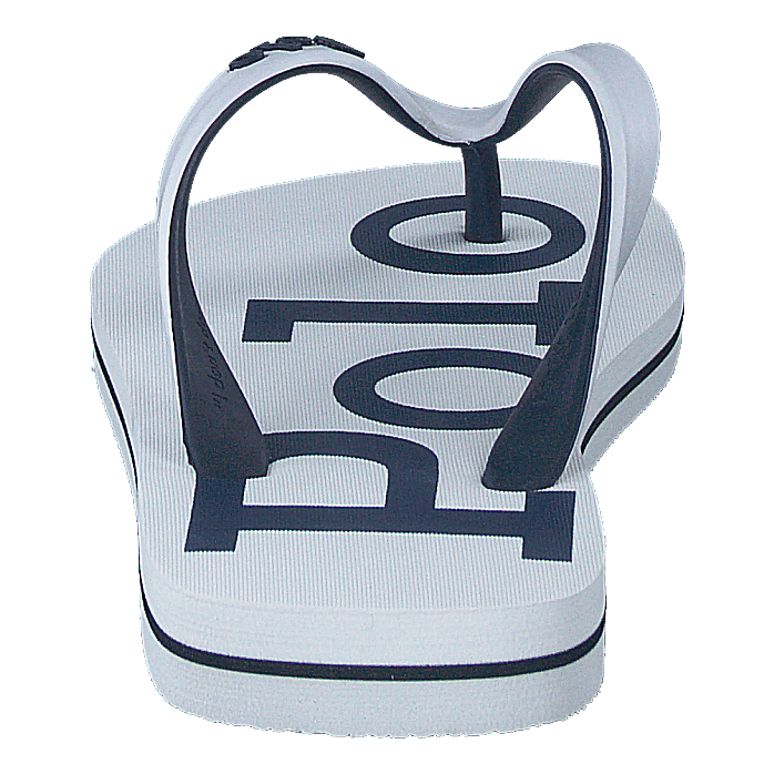 Bolt Logo Flip-Flop White / Newport Navy