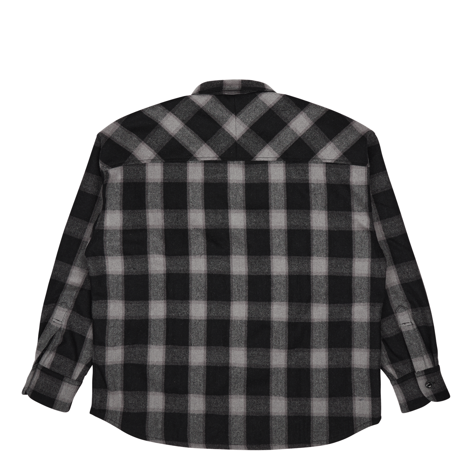 Buffalo Check Sh Ls . Wn Gray
