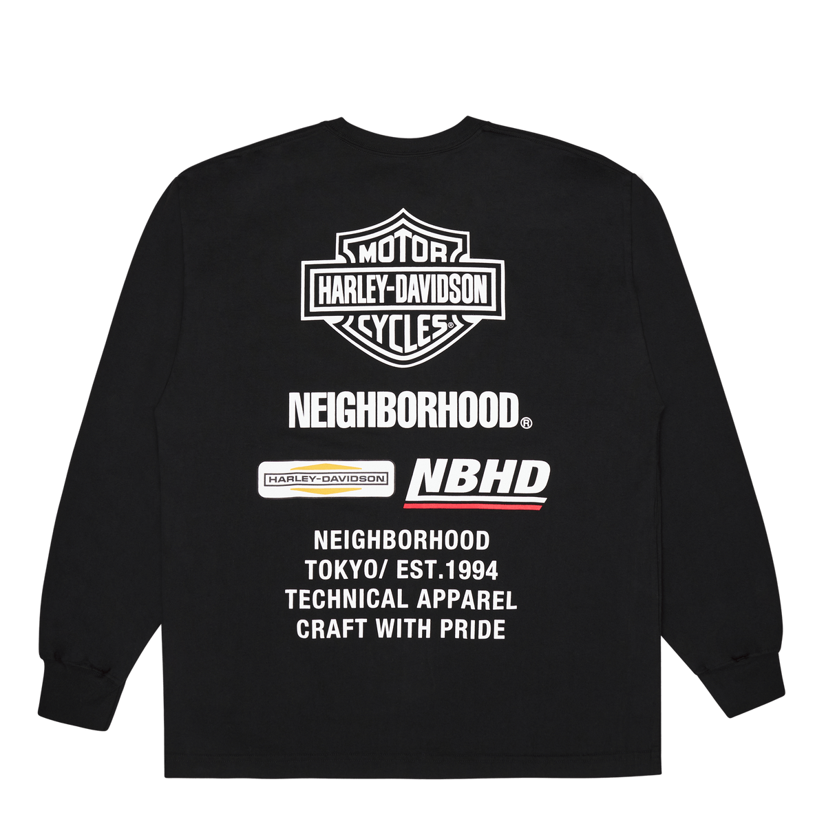 Neighborhood H-d . Crewneck Ls . Co Black - Caliroots.com