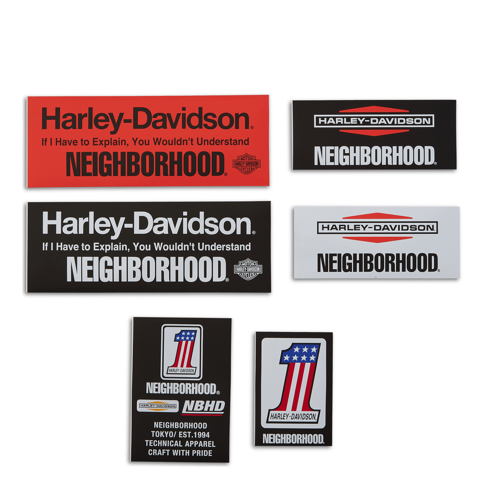 H-d . Sticker Set Multi