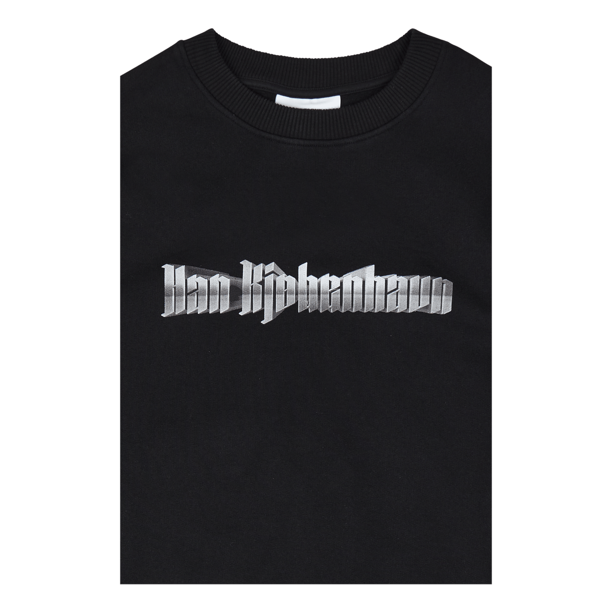 Artwork Regular Crewneck Black