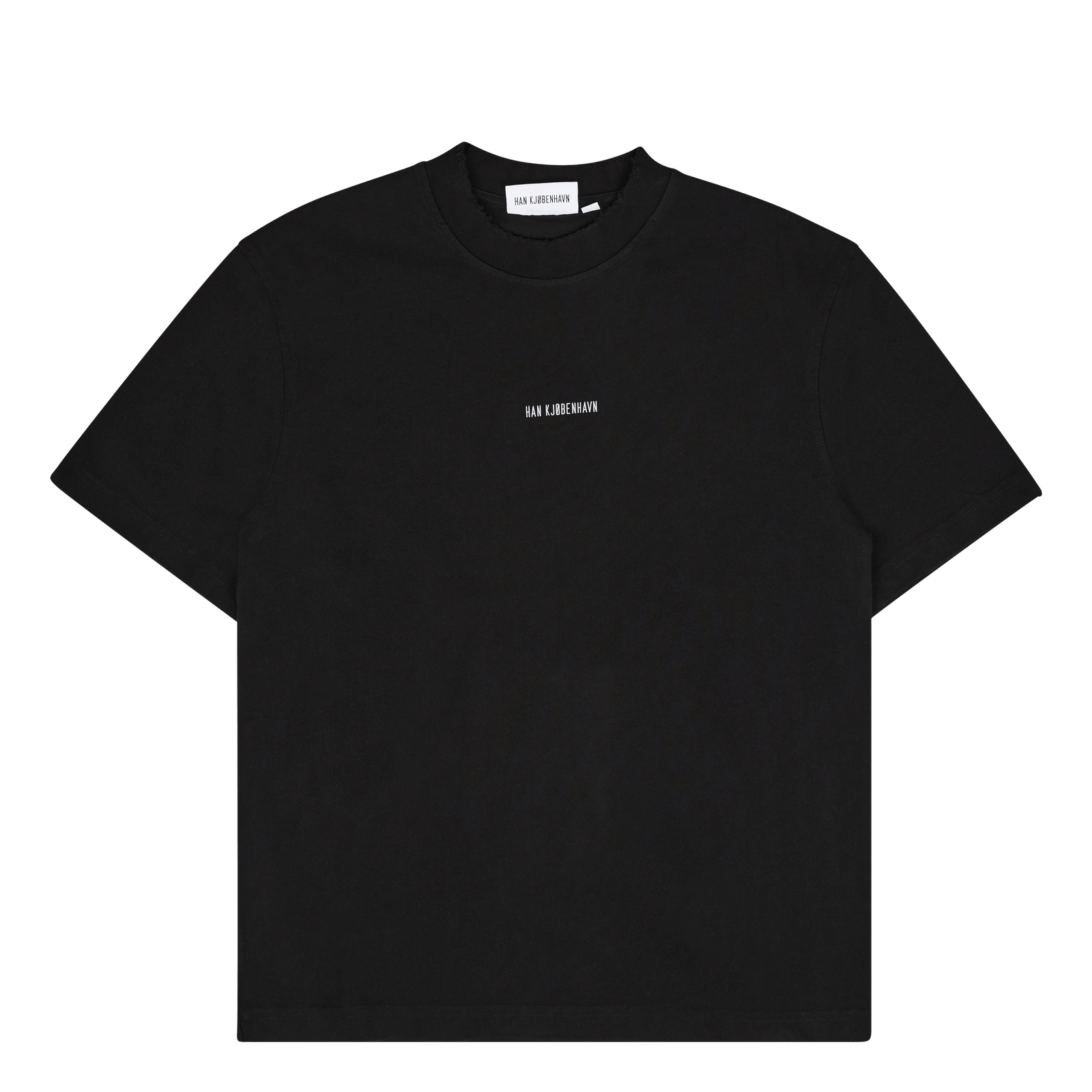 Distressed Tee Short Sleeve Lo Distressed Black