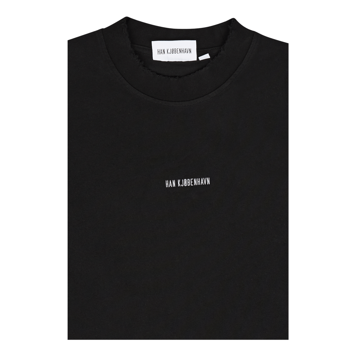 Distressed Tee Short Sleeve Lo Distressed Black