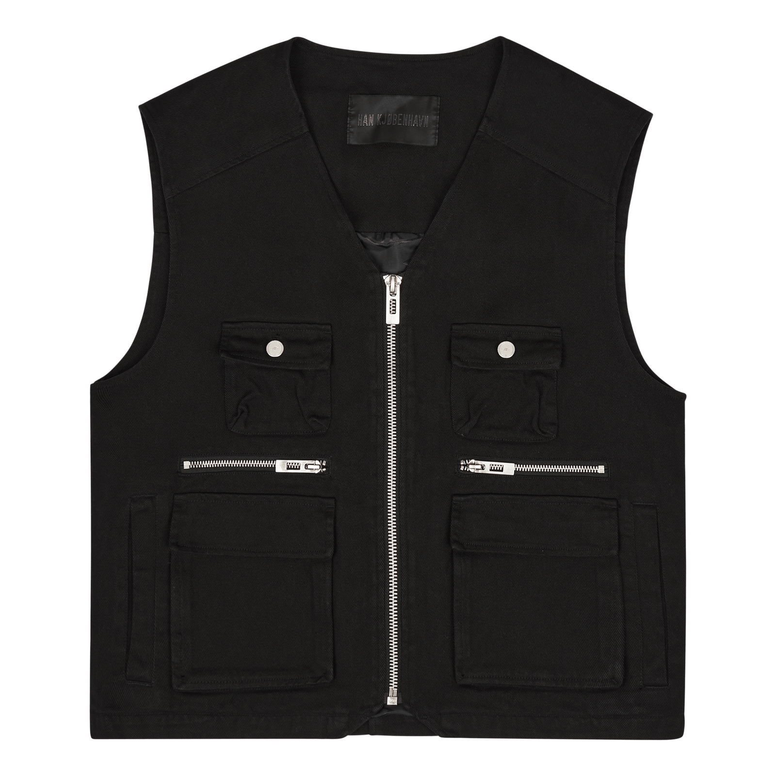 Cargo Vest Black