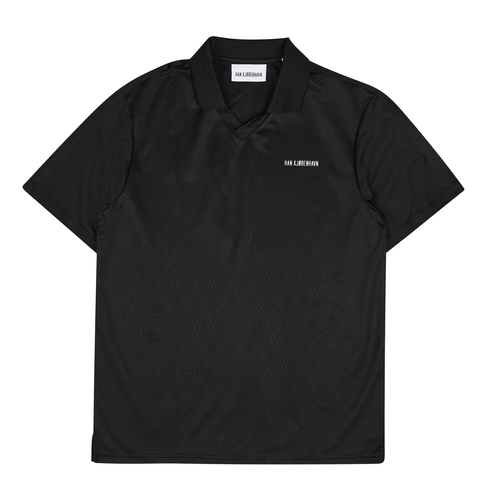 Football Tee Short Sleeve Black