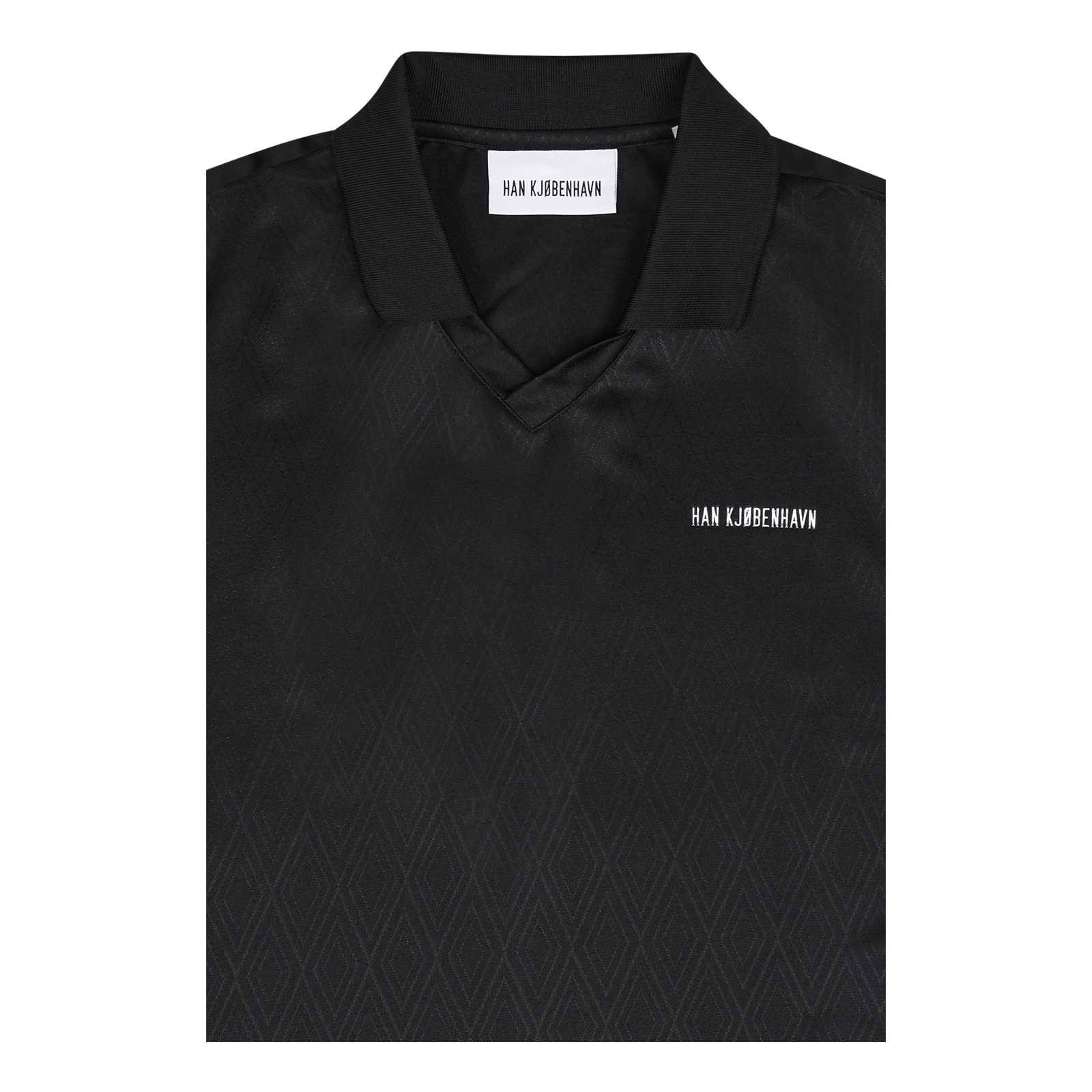 Football Tee Short Sleeve Black