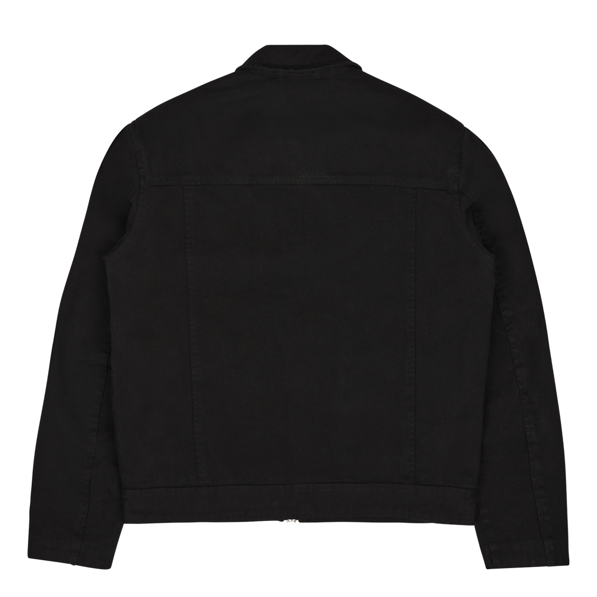 Cotton Boxy Cargo Jacket Black