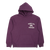 New Arch Logo Hoodie Bright Purple