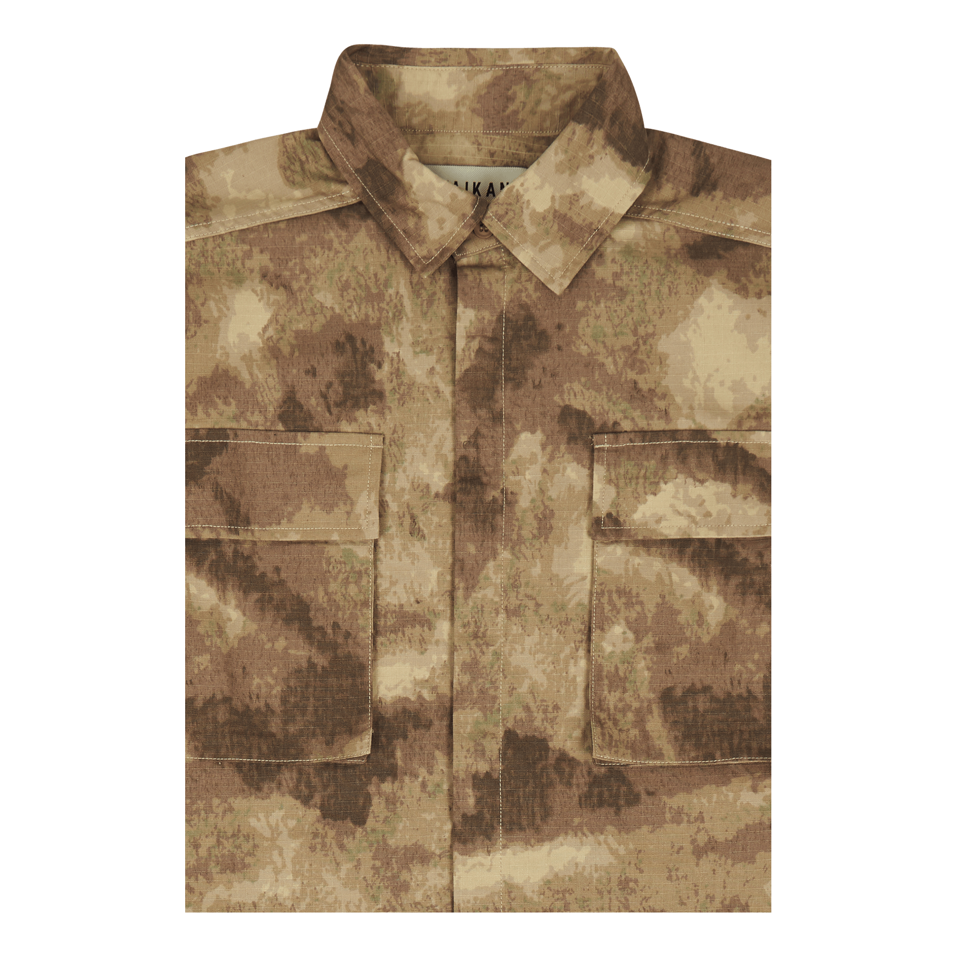 Shirt Jacket-abstract Camo Abstract Camo