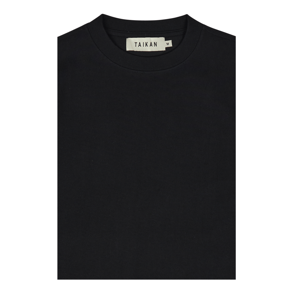 Heavyweight S/s T-black Black