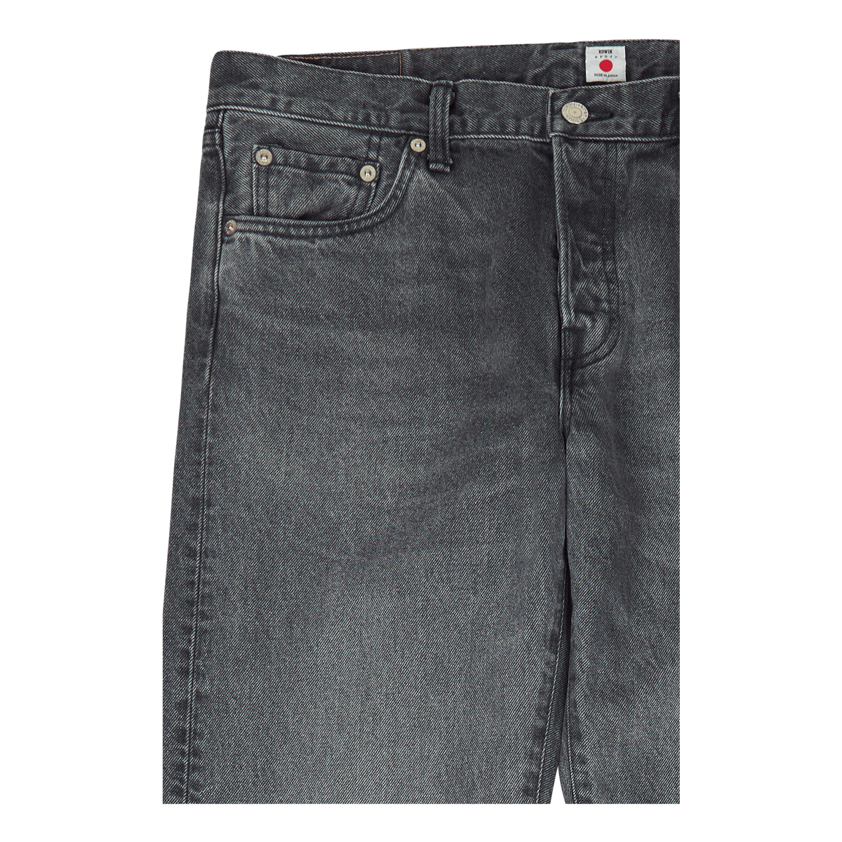 Regular Tapered - Kaihara Righ Black Grey Used