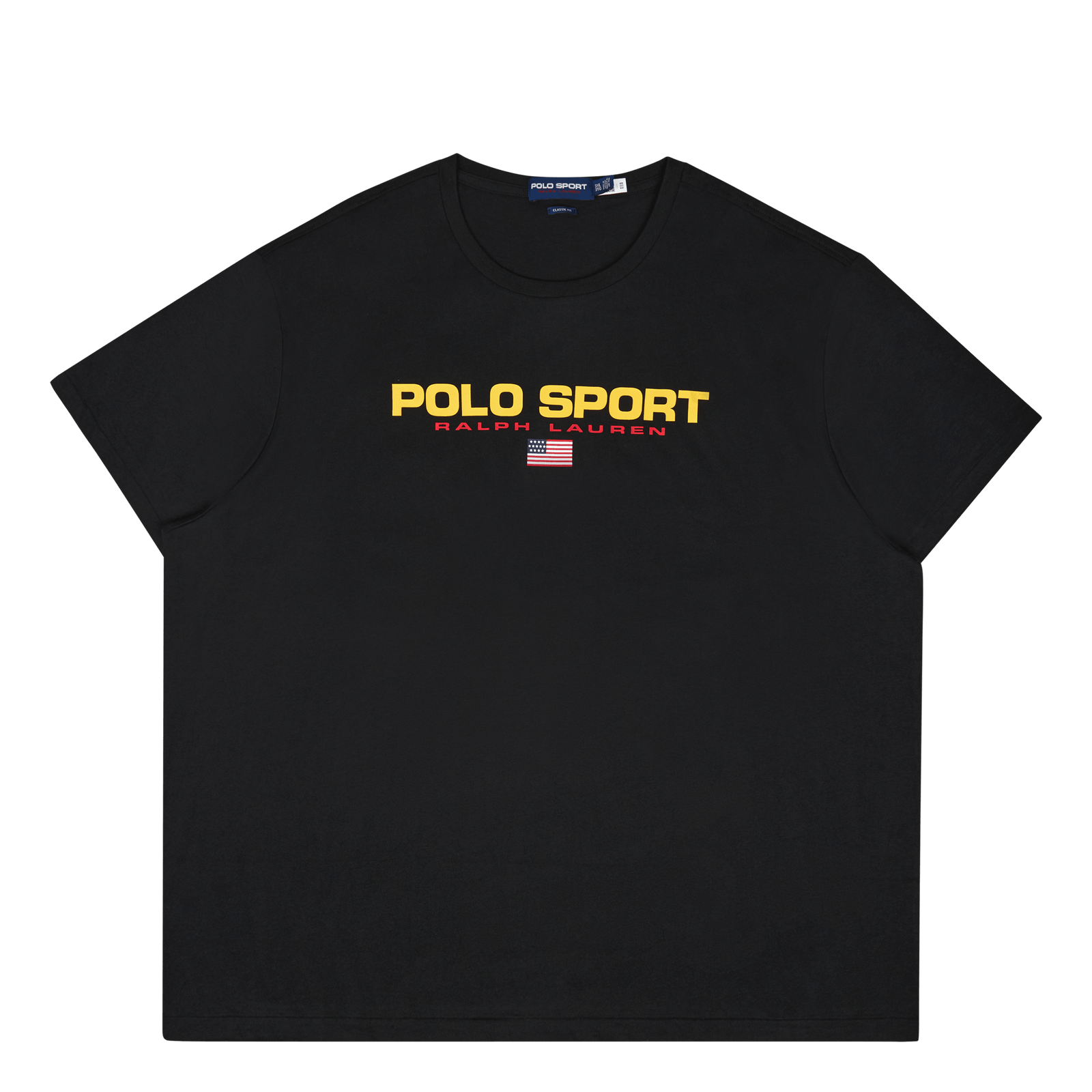 Classic Fit Polo Sport Jersey T-Shirt Polo Black / Gold