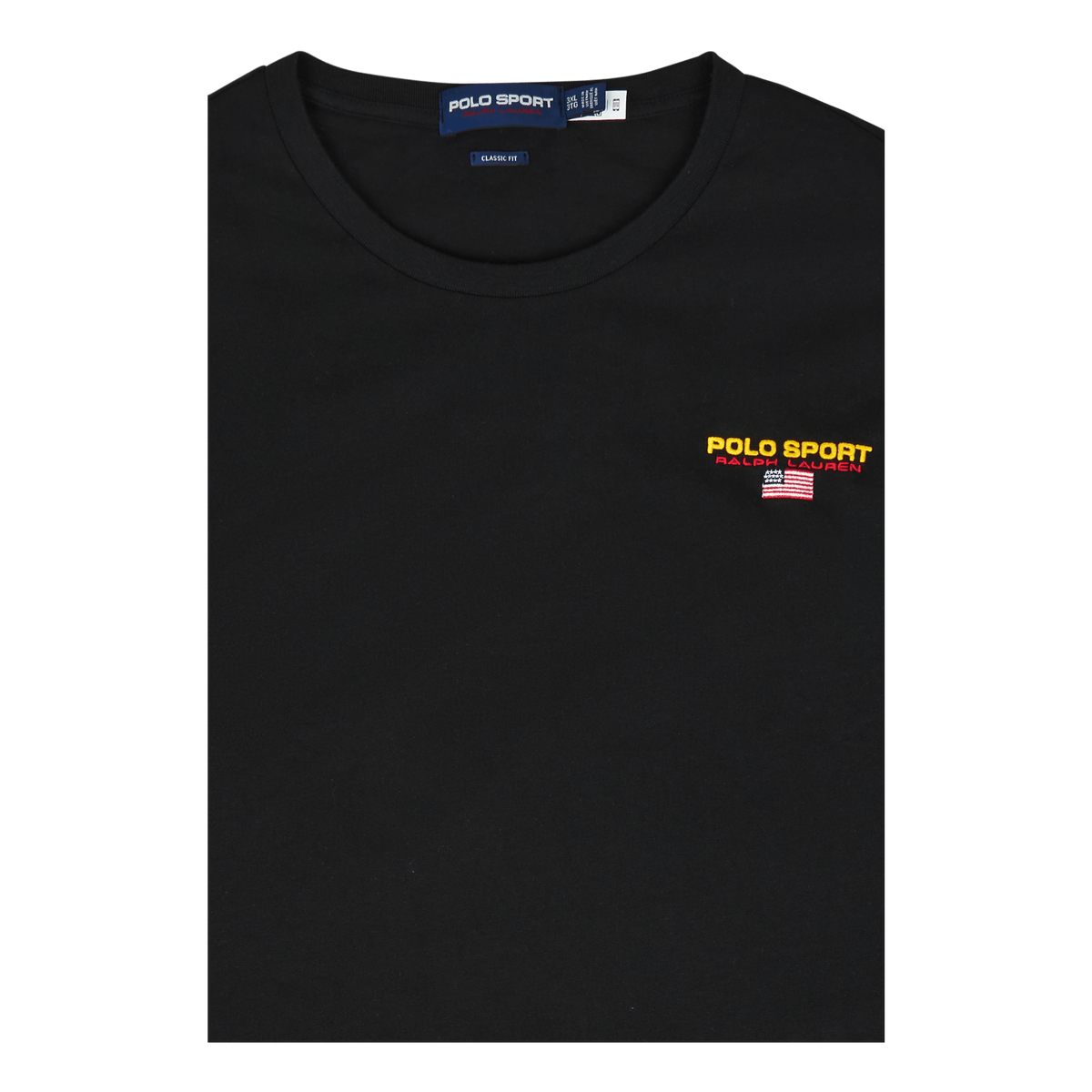 Classic Fit Polo Sport Jersey T-Shirt Polo Black / Gold