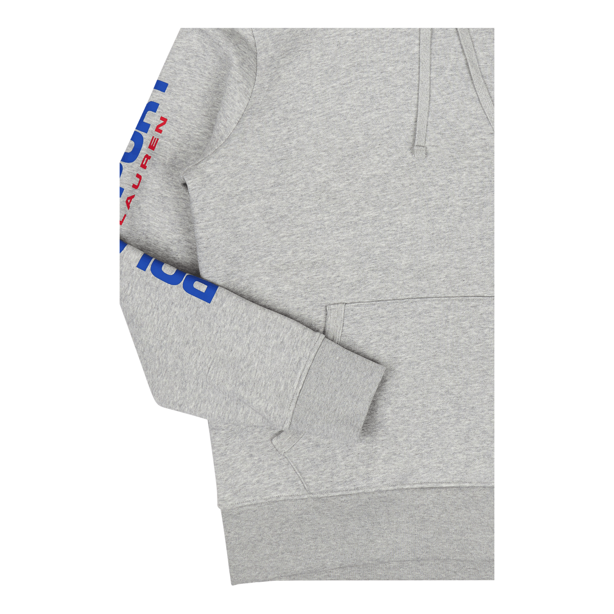 Polo Sport Fleece Hoodie Andover Heather/Red