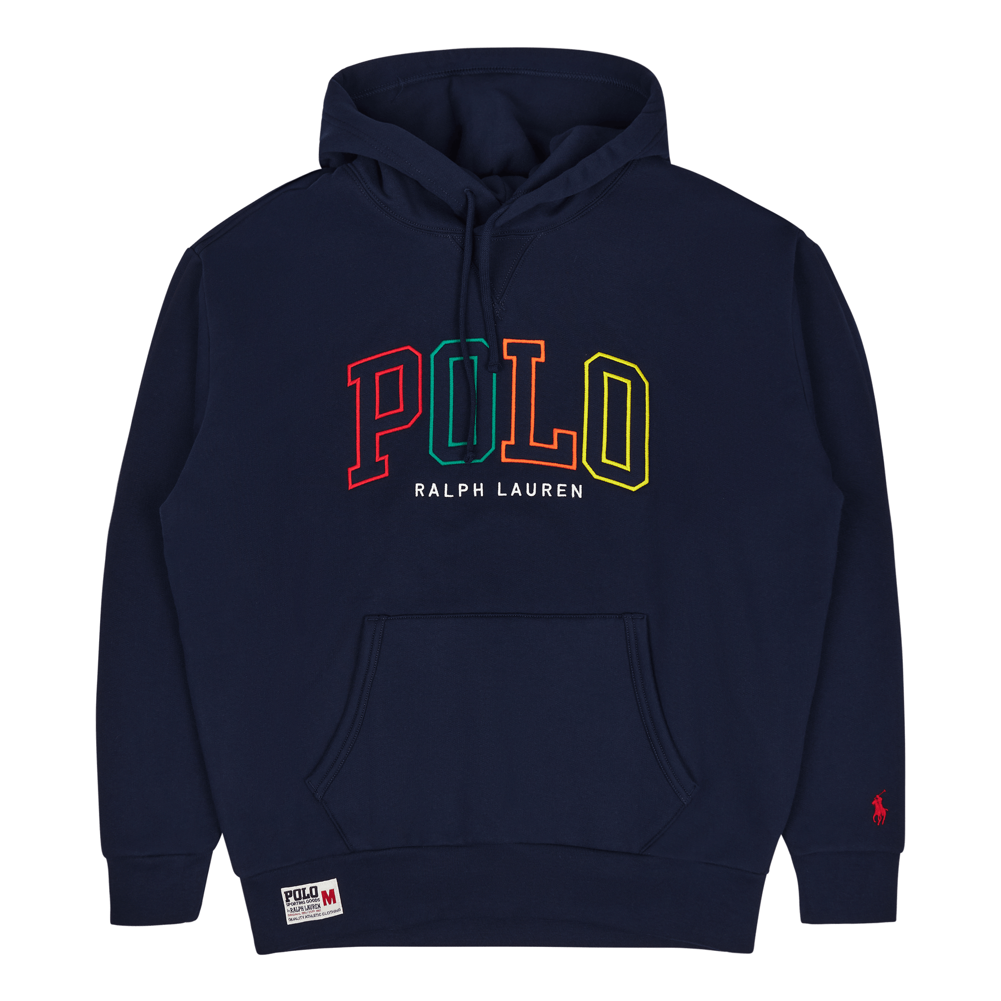 Big Fit Logo Fleece Hoodie Cruise Navy