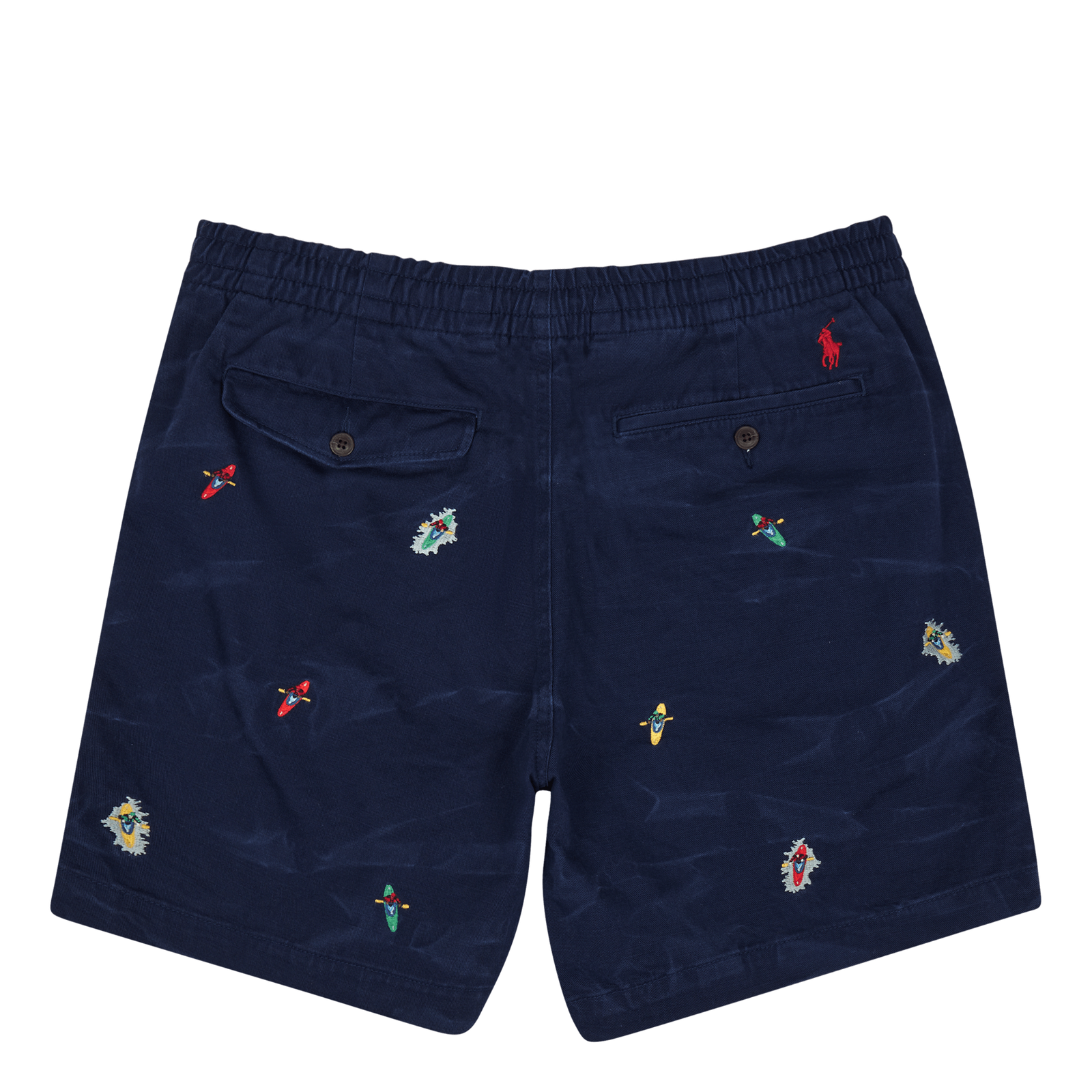 6-Inch Polo Prepster Embroidered Short Newport Navy W/Kayak Emb