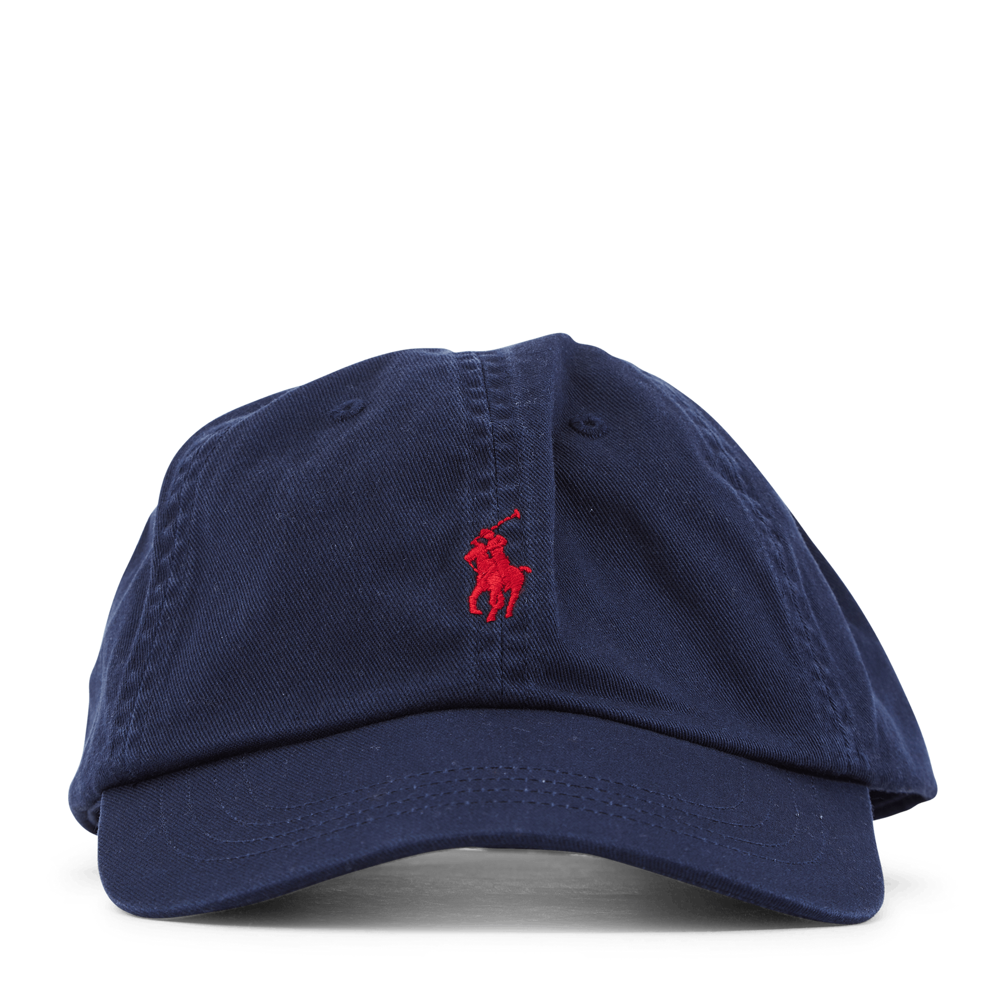 Cotton Chino Baseball Cap Newport Navy /  RL2000 Red