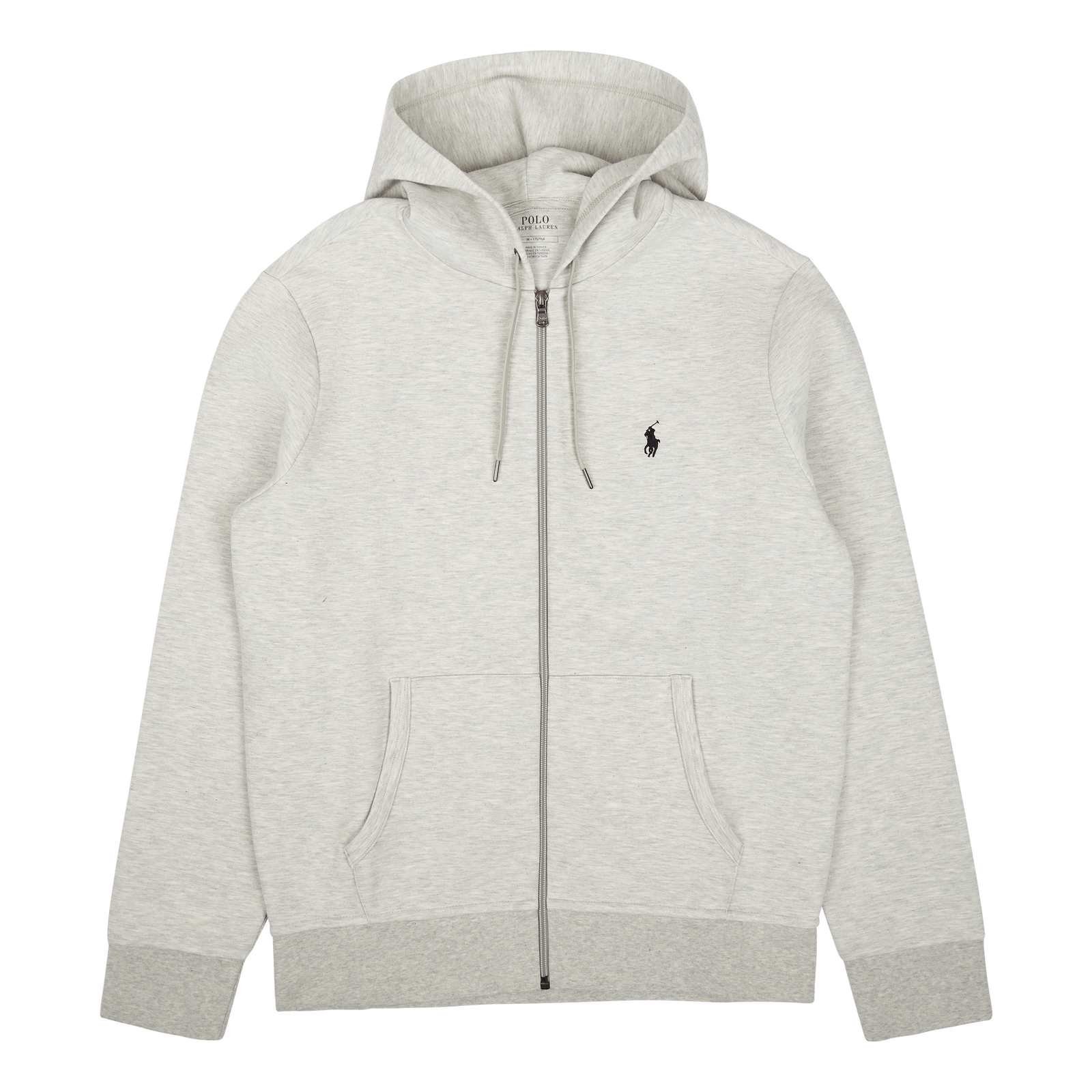 Double-Knit Full-Zip Hoodie Lt Sport Heather