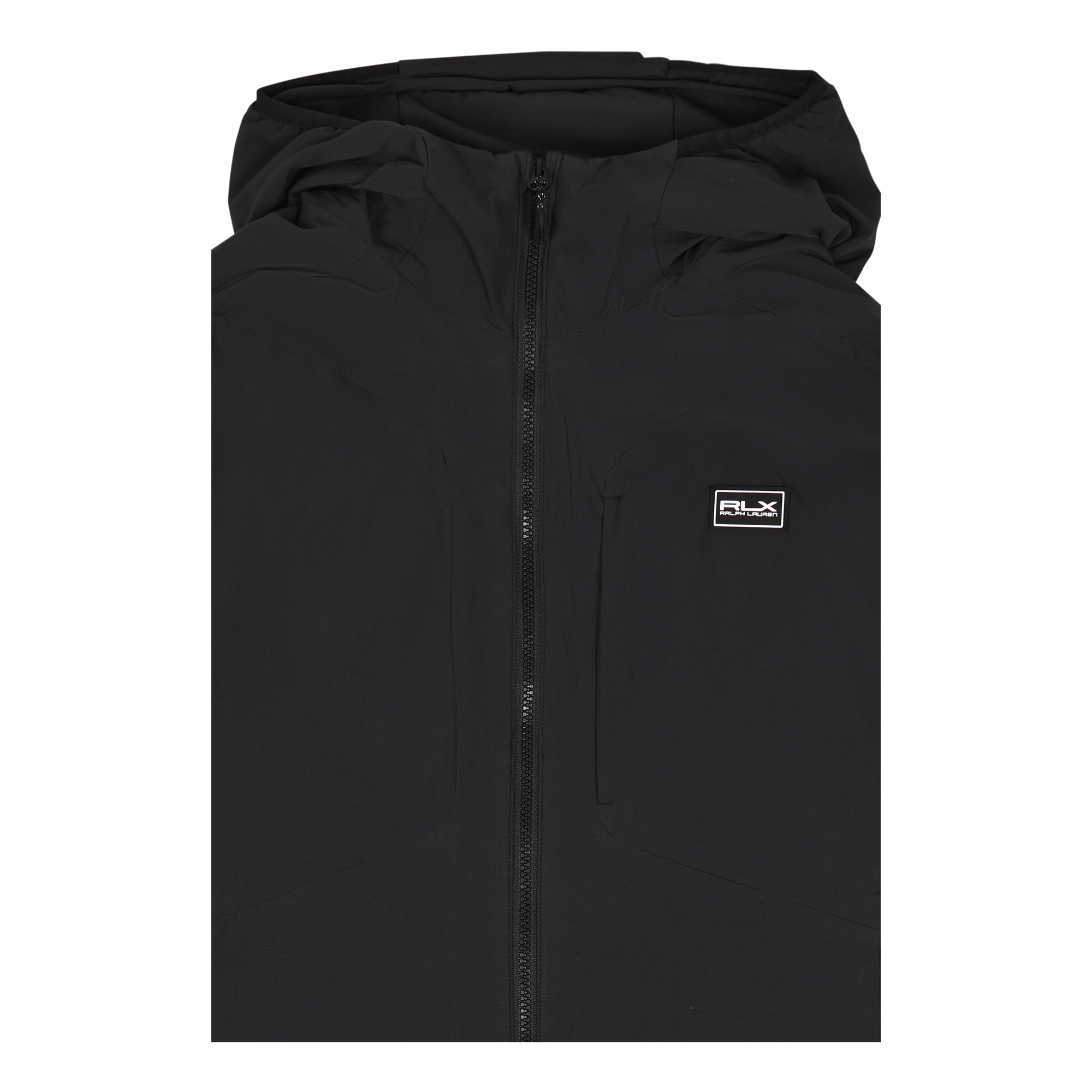 Stretch Ripstop Hooded Jacket Polo Black