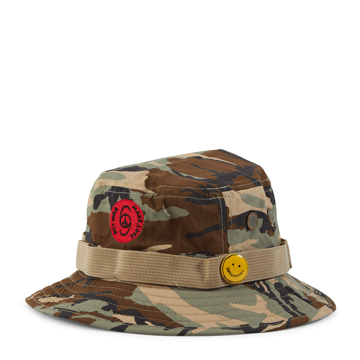 Love Packable Bucket Hat Camo Surplus