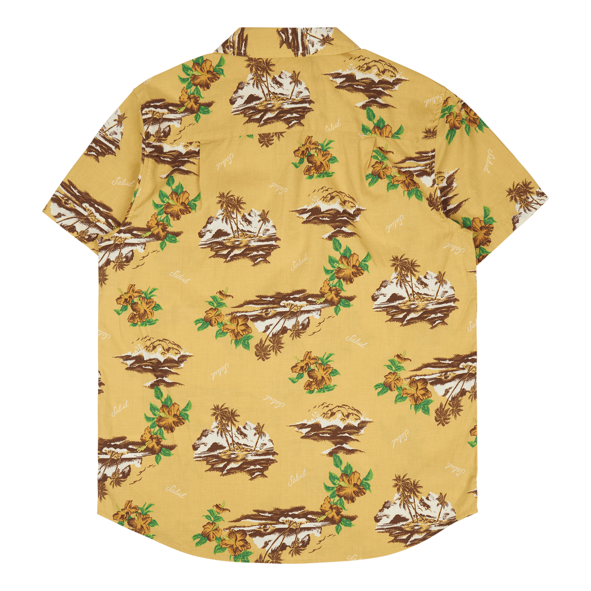 Charter Print S/s Wvn Straw/paradise