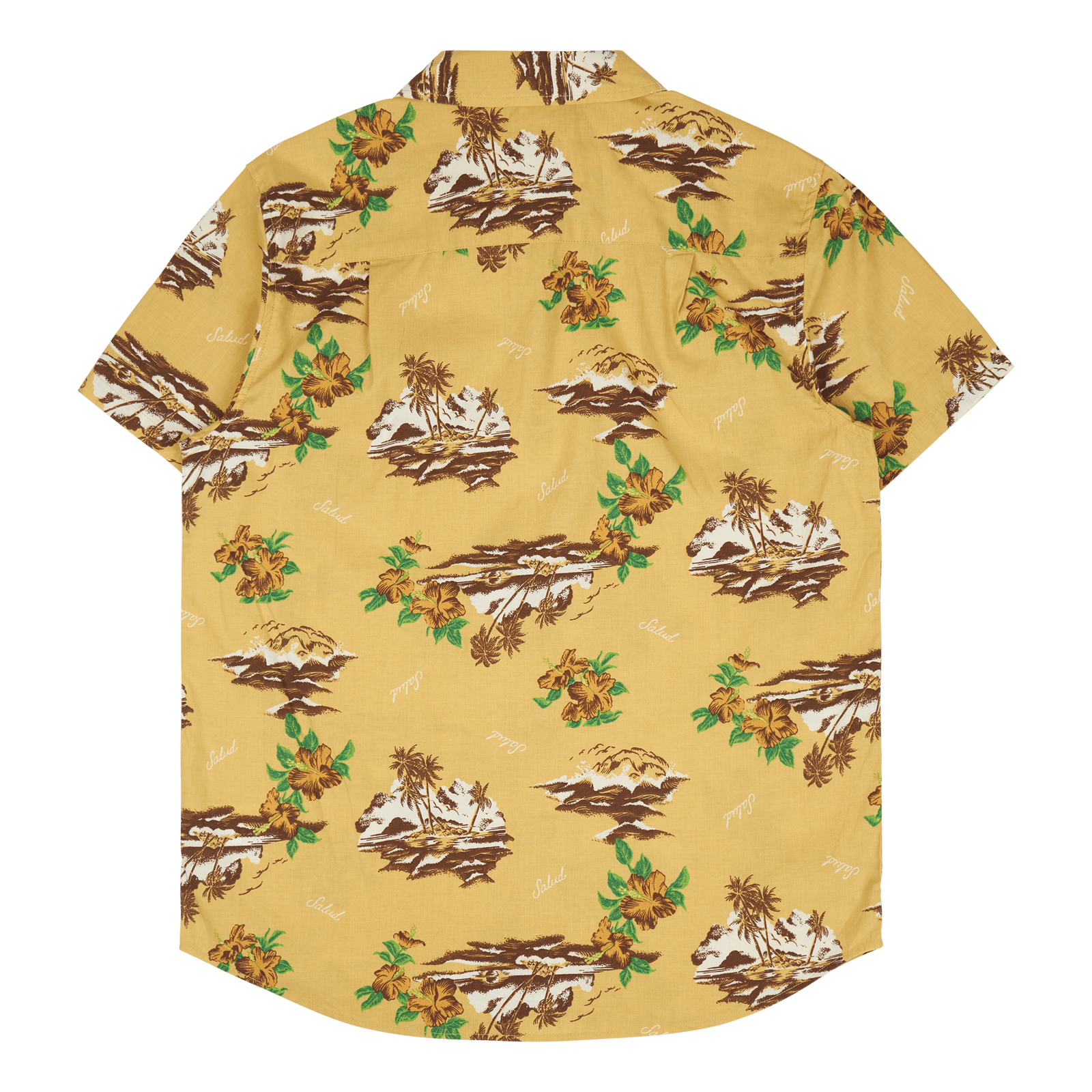 Charter Print S/s Wvn Straw/paradise