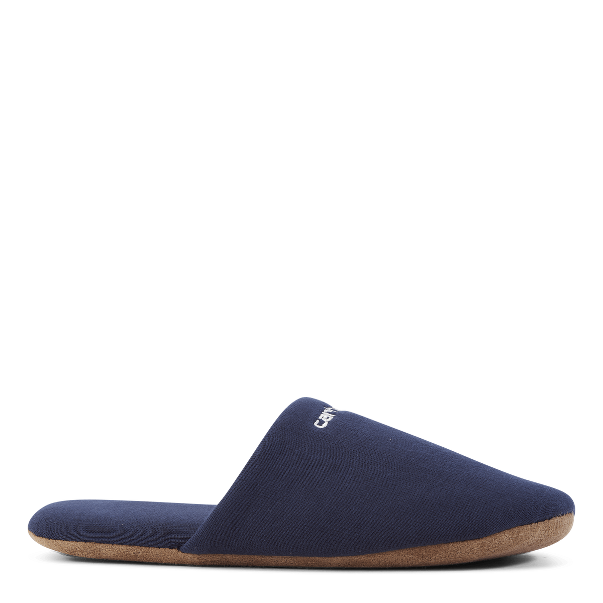 Script Embroidery Slippers Enzian / White