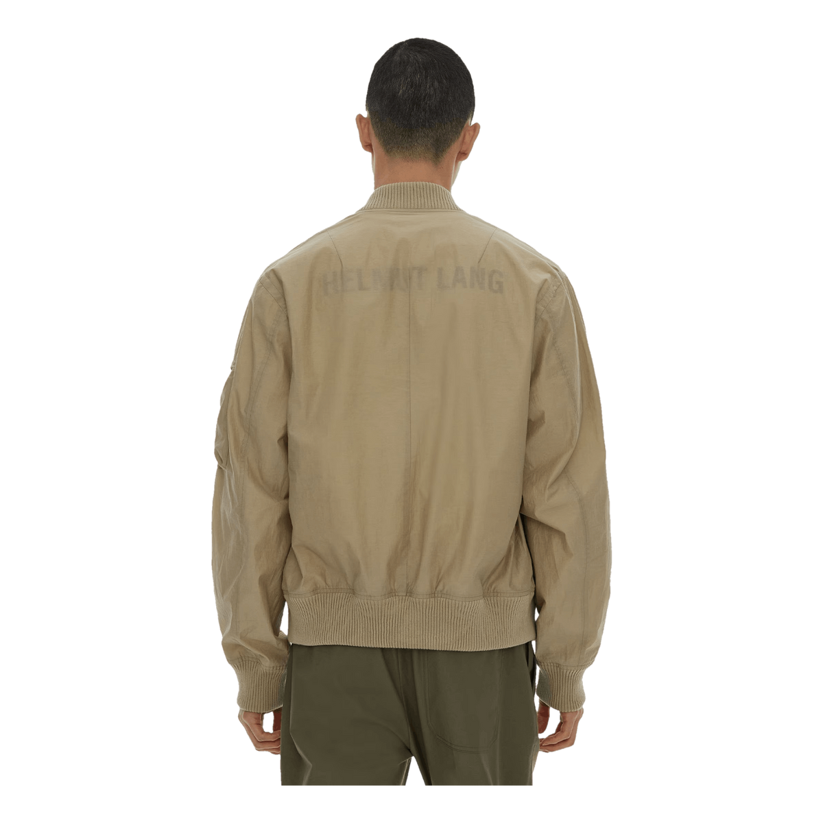 Nylon Bomber.sheer C Uniform Khaki