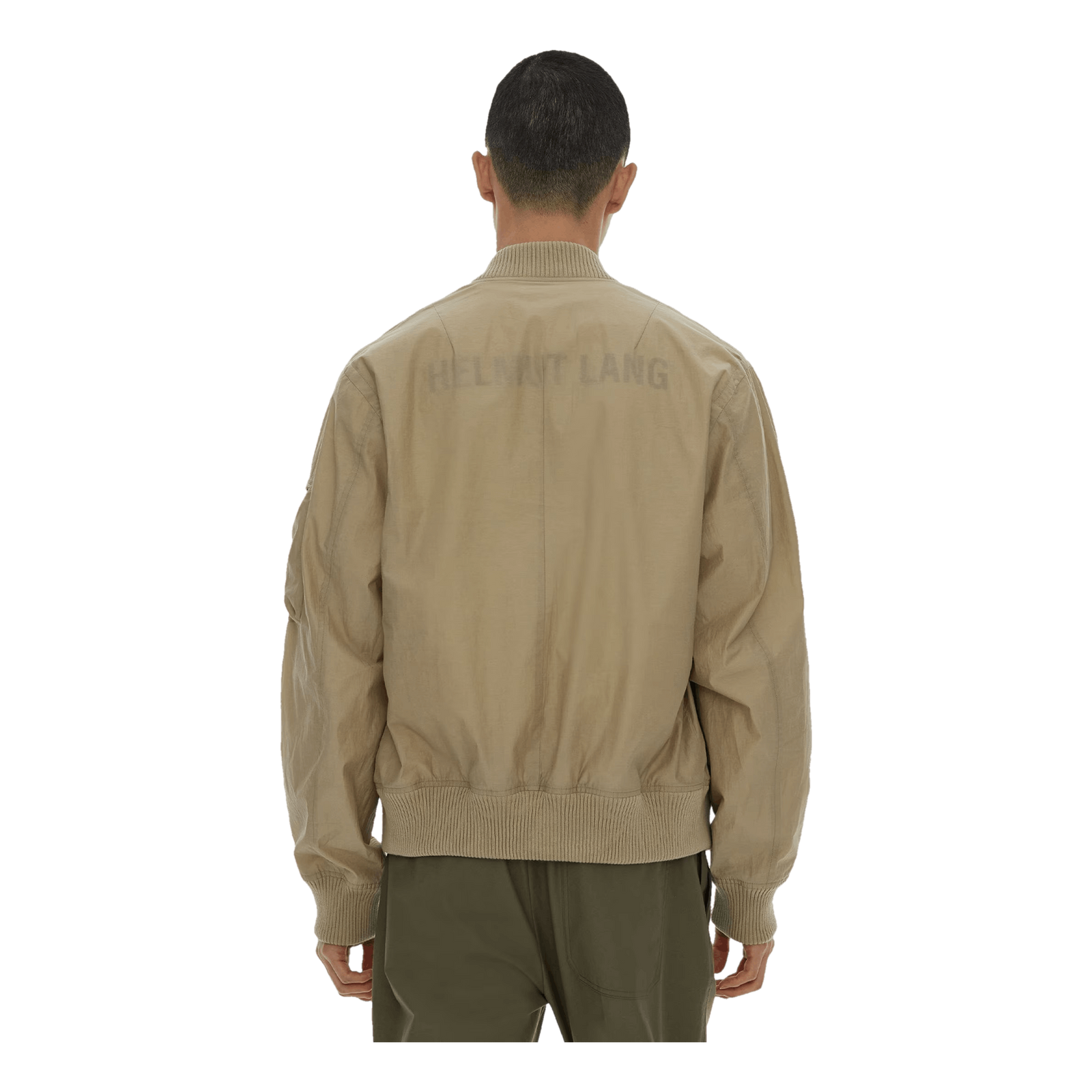 Nylon Bomber.sheer C Uniform Khaki