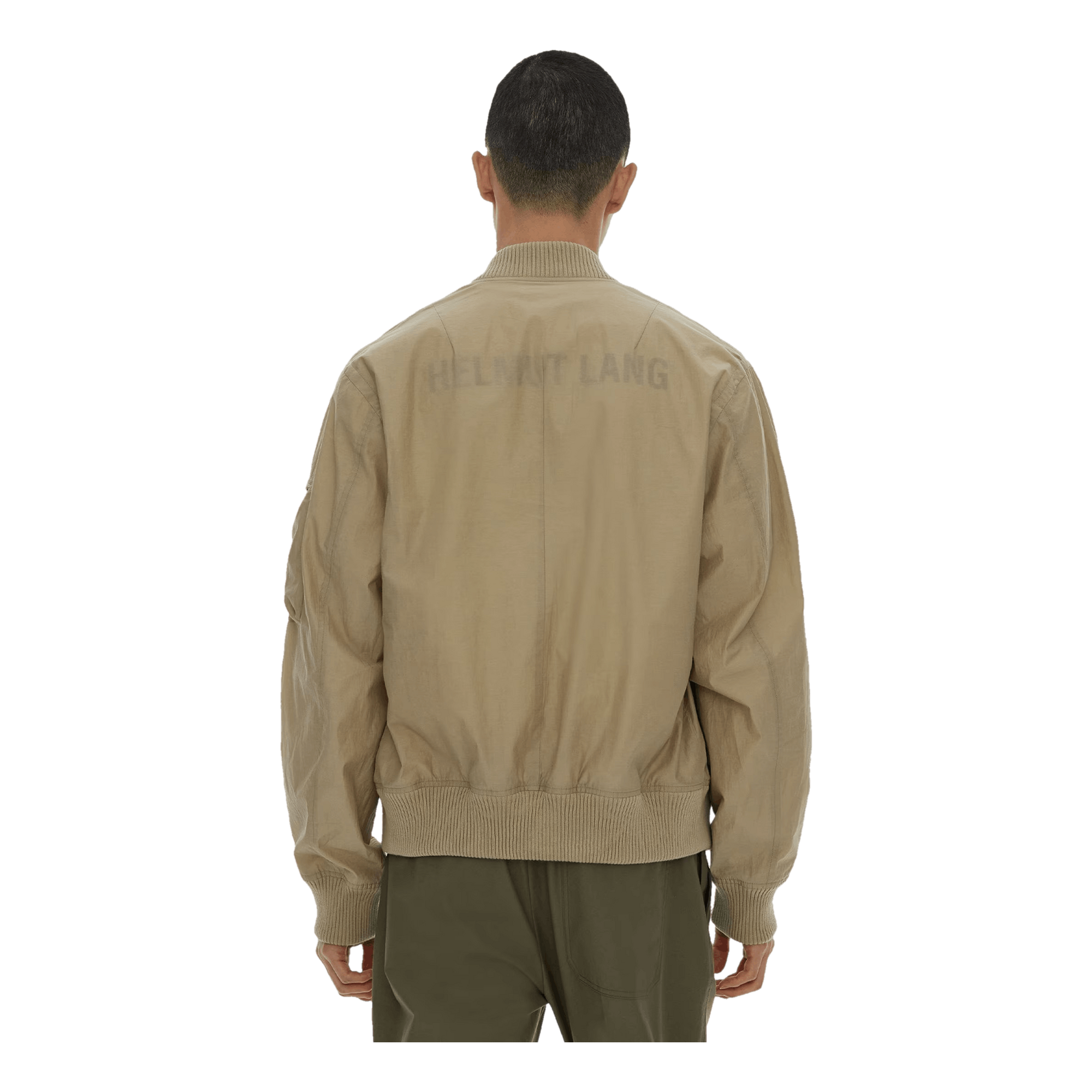 Nylon Bomber.sheer C Uniform Khaki