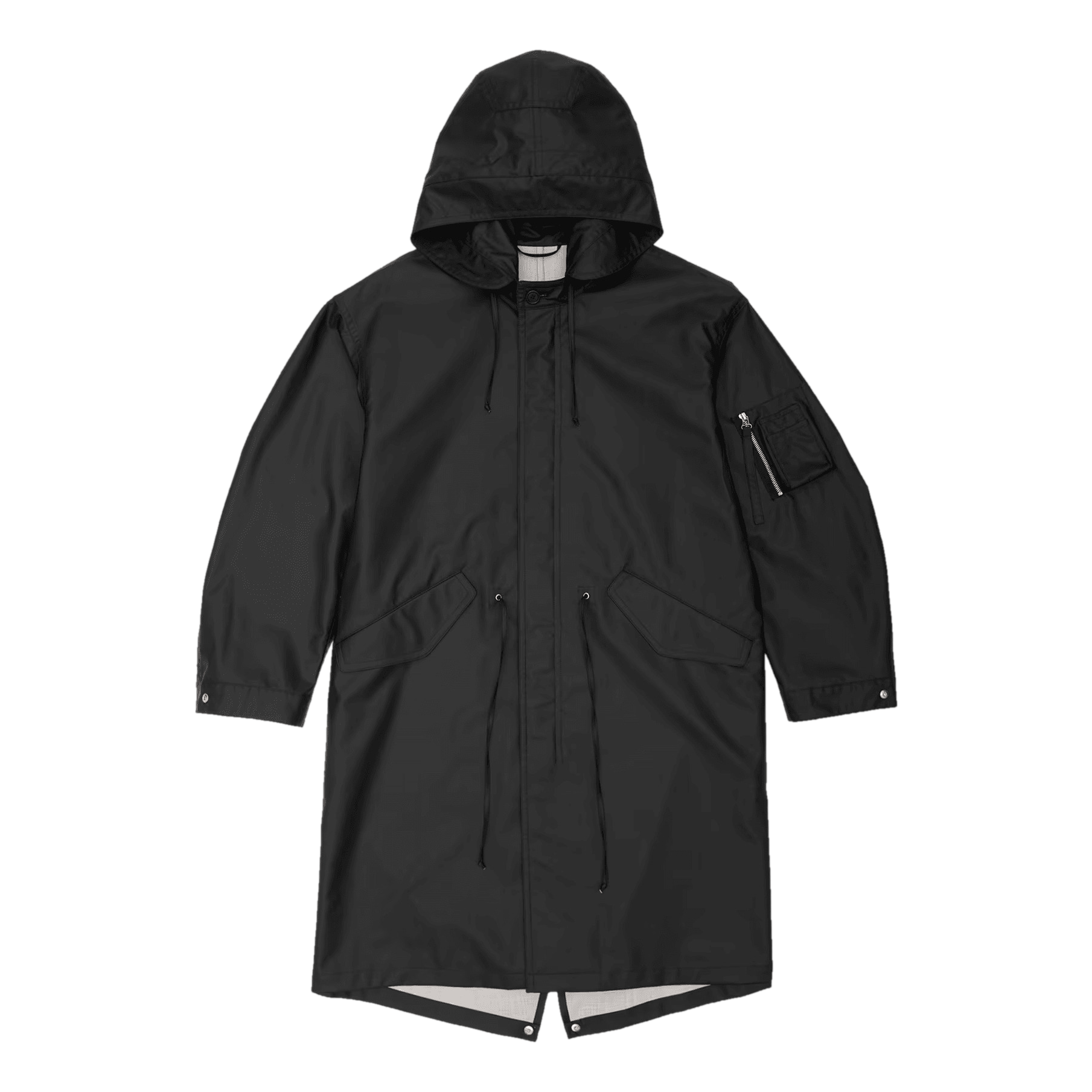 Rubber Parka.laminat Black