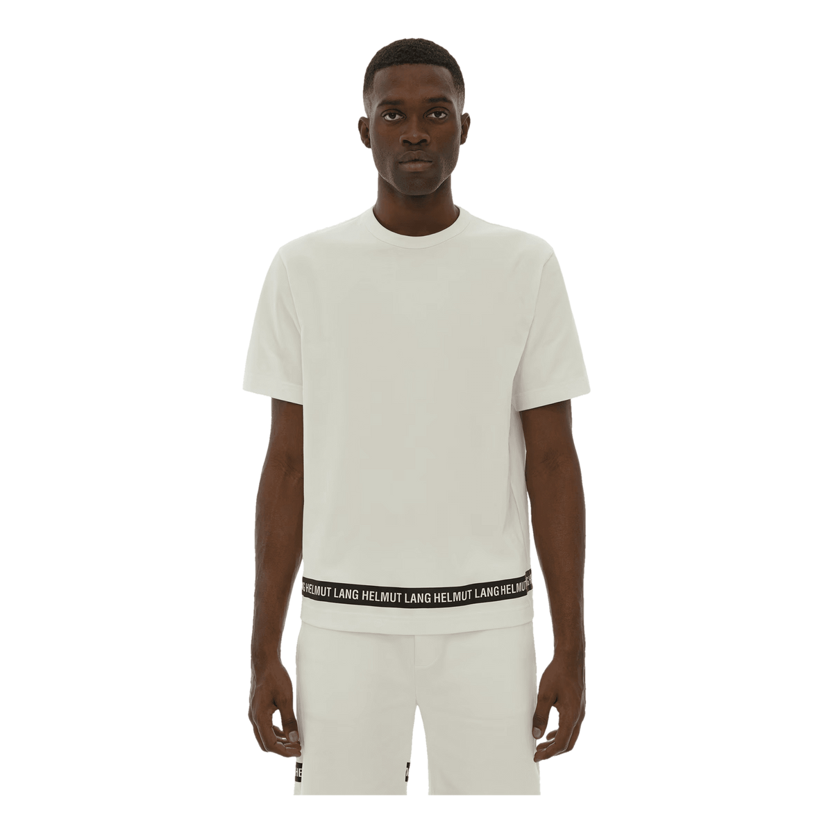 Stripe Tee.bold Cott White