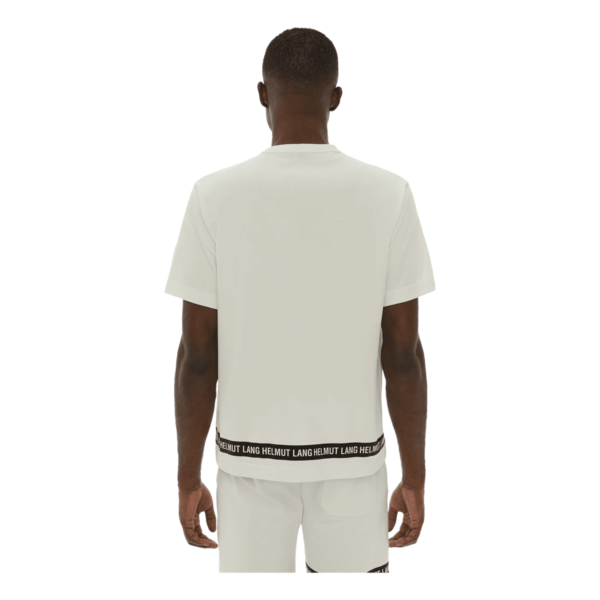 Stripe Tee.bold Cott White