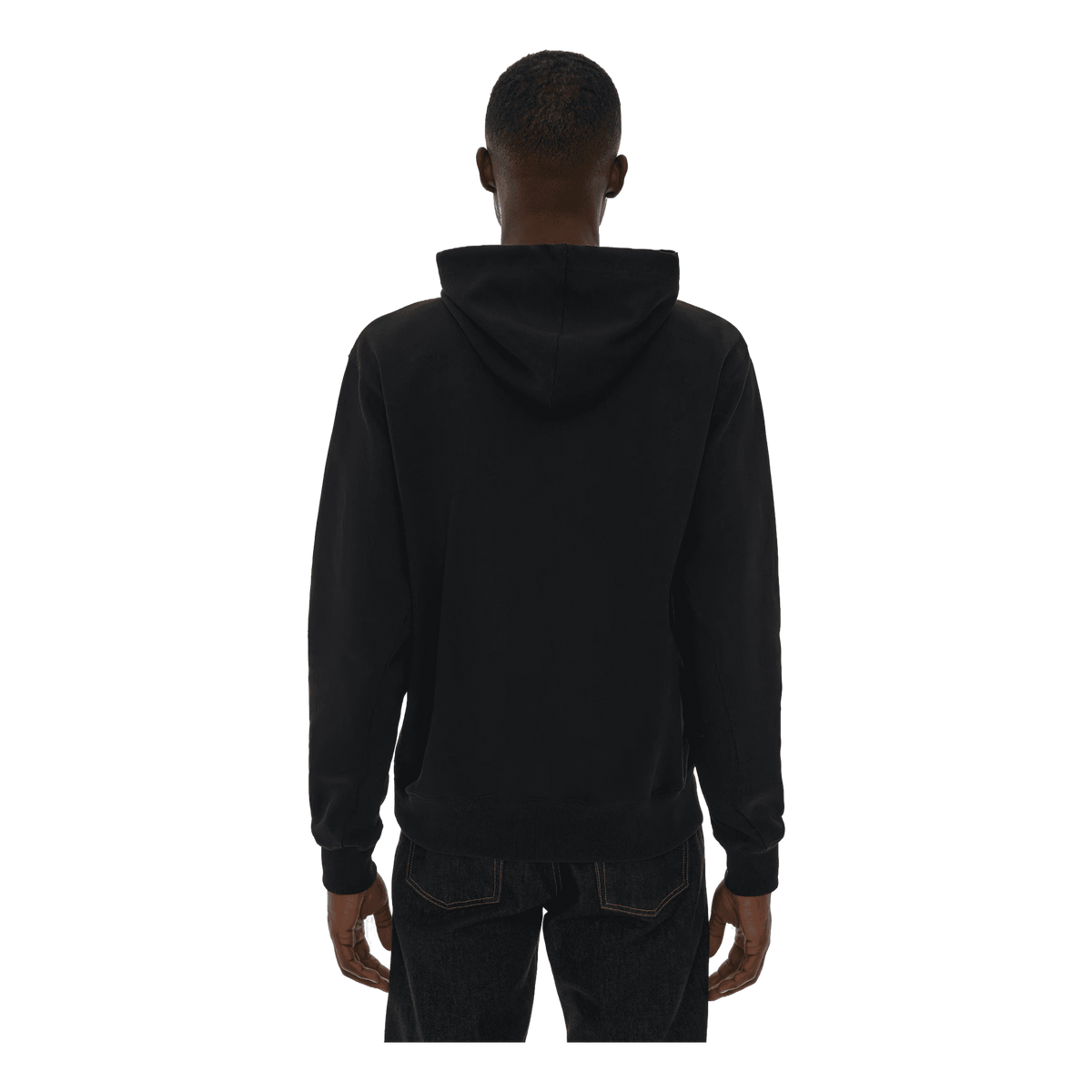 Stripe Hoodie.bold T Black