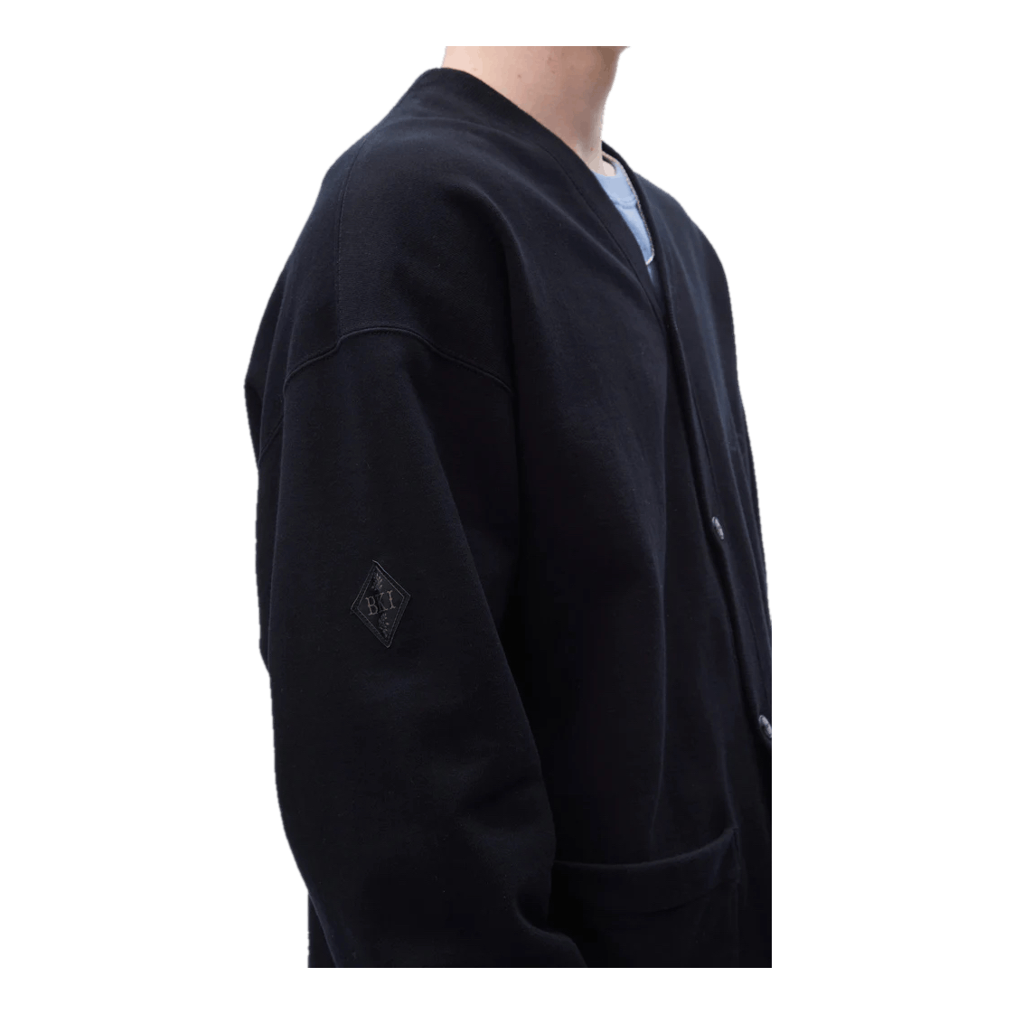 Bi Sweatcardigan Ls Black