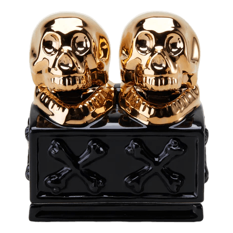 Dualskull Incense Chamber Black/gold