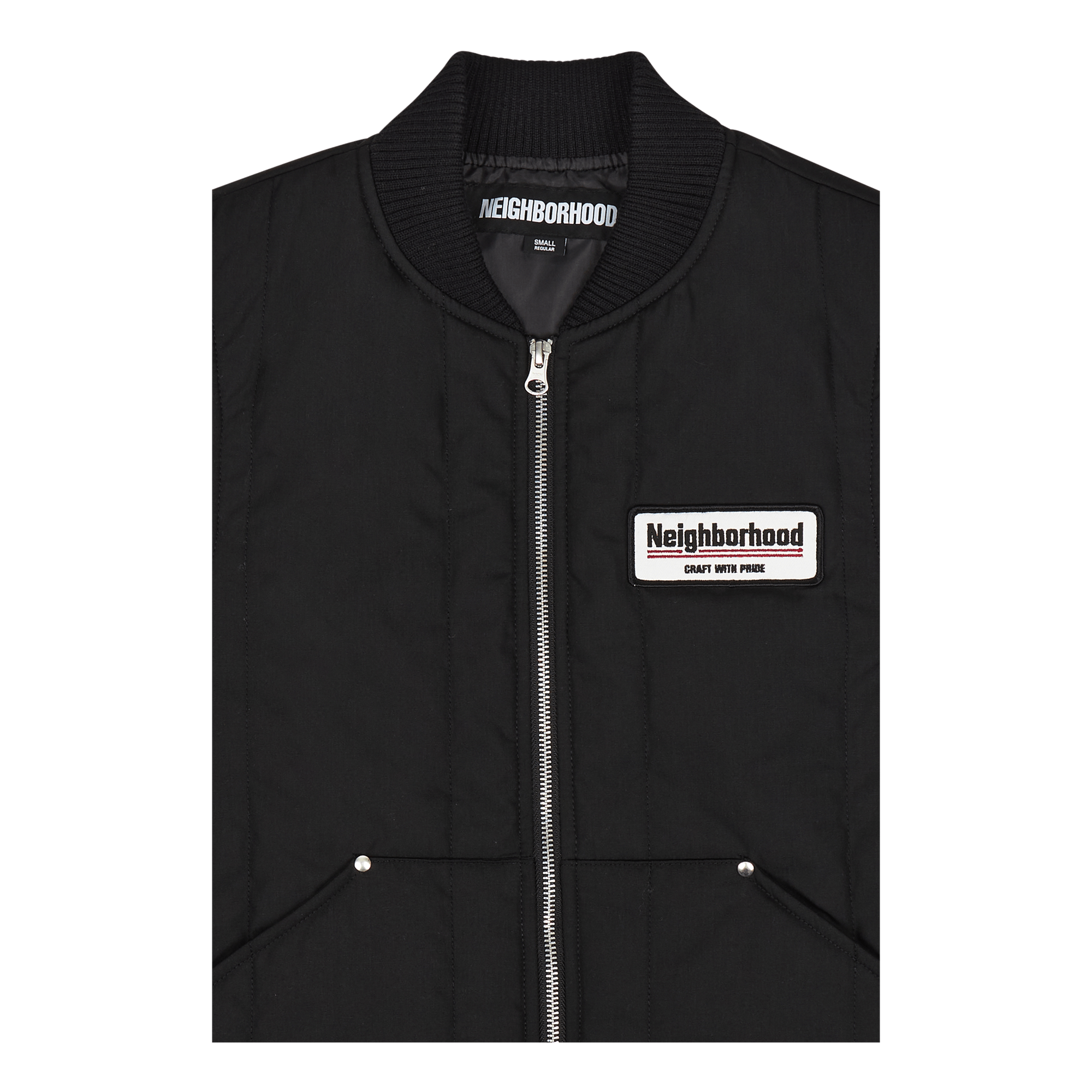Neighborhood Padded Work Vest Bla | Caliroots.com Neighborhood Padded Work Vest Bla | Caliroots.com