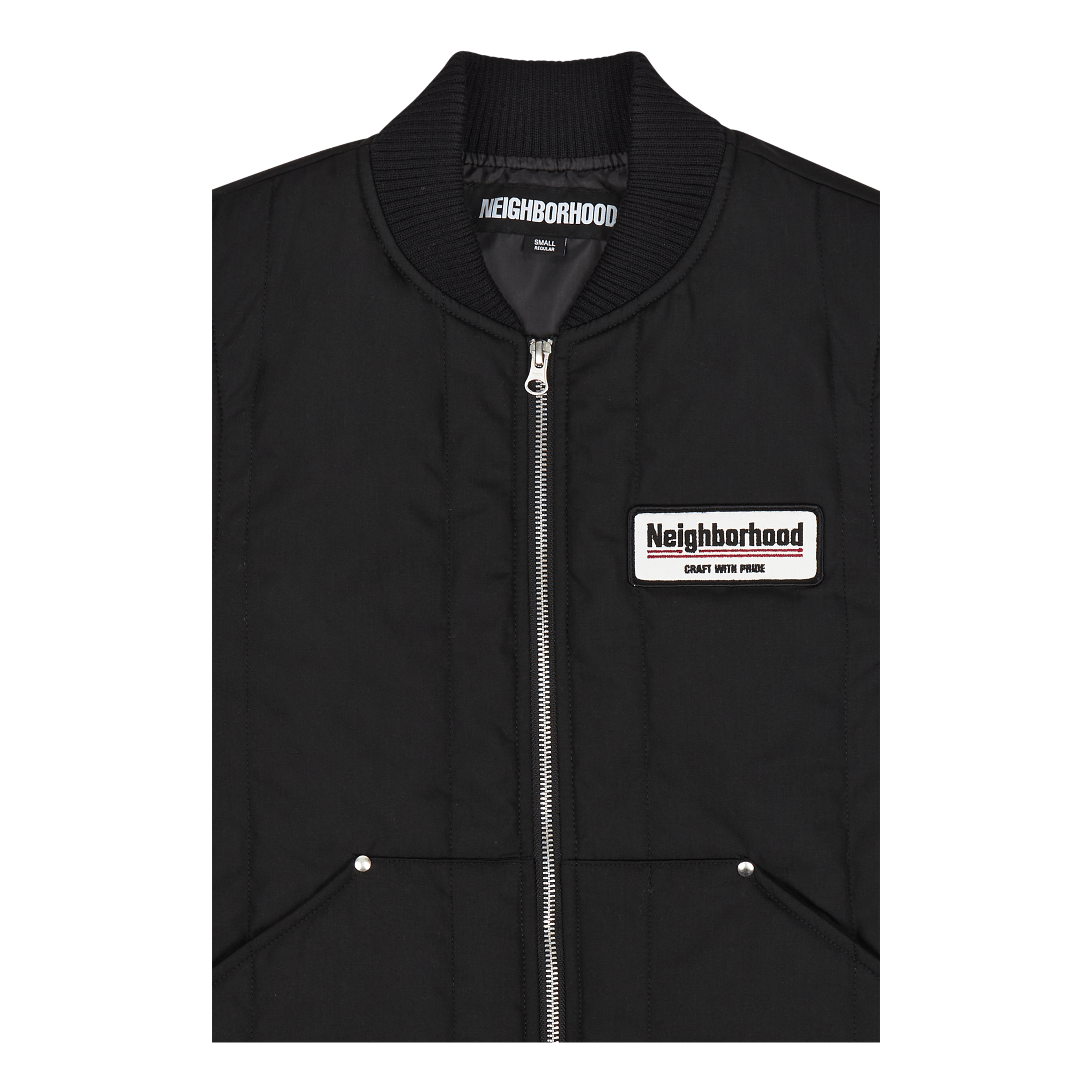 Neighborhood Padded Work Vest Bla | Caliroots.com Neighborhood Padded Work Vest Bla | Caliroots.com
