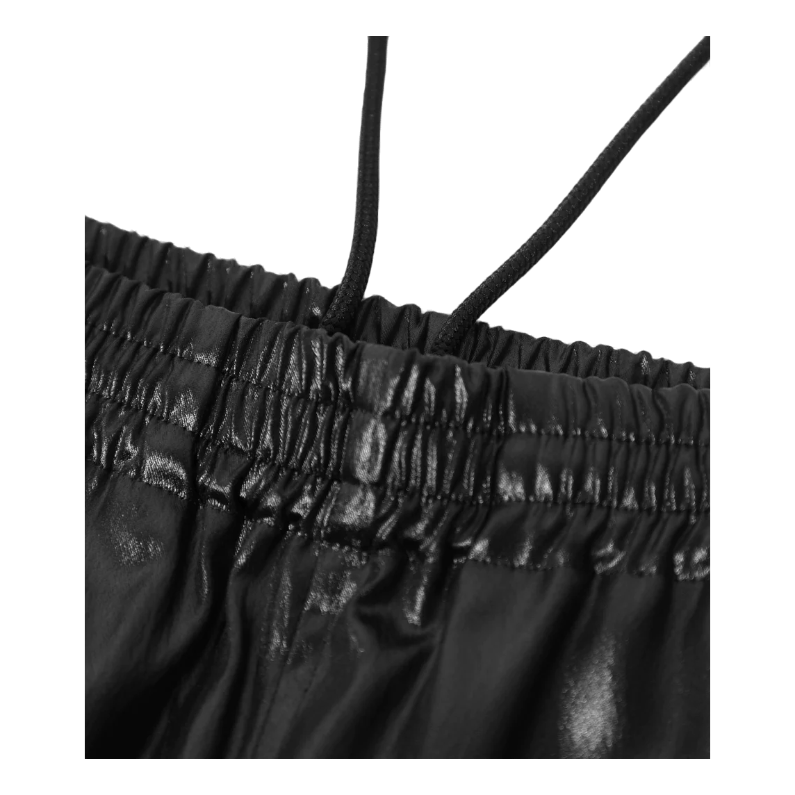 Needles Fringe Boot-cut Track  C-black