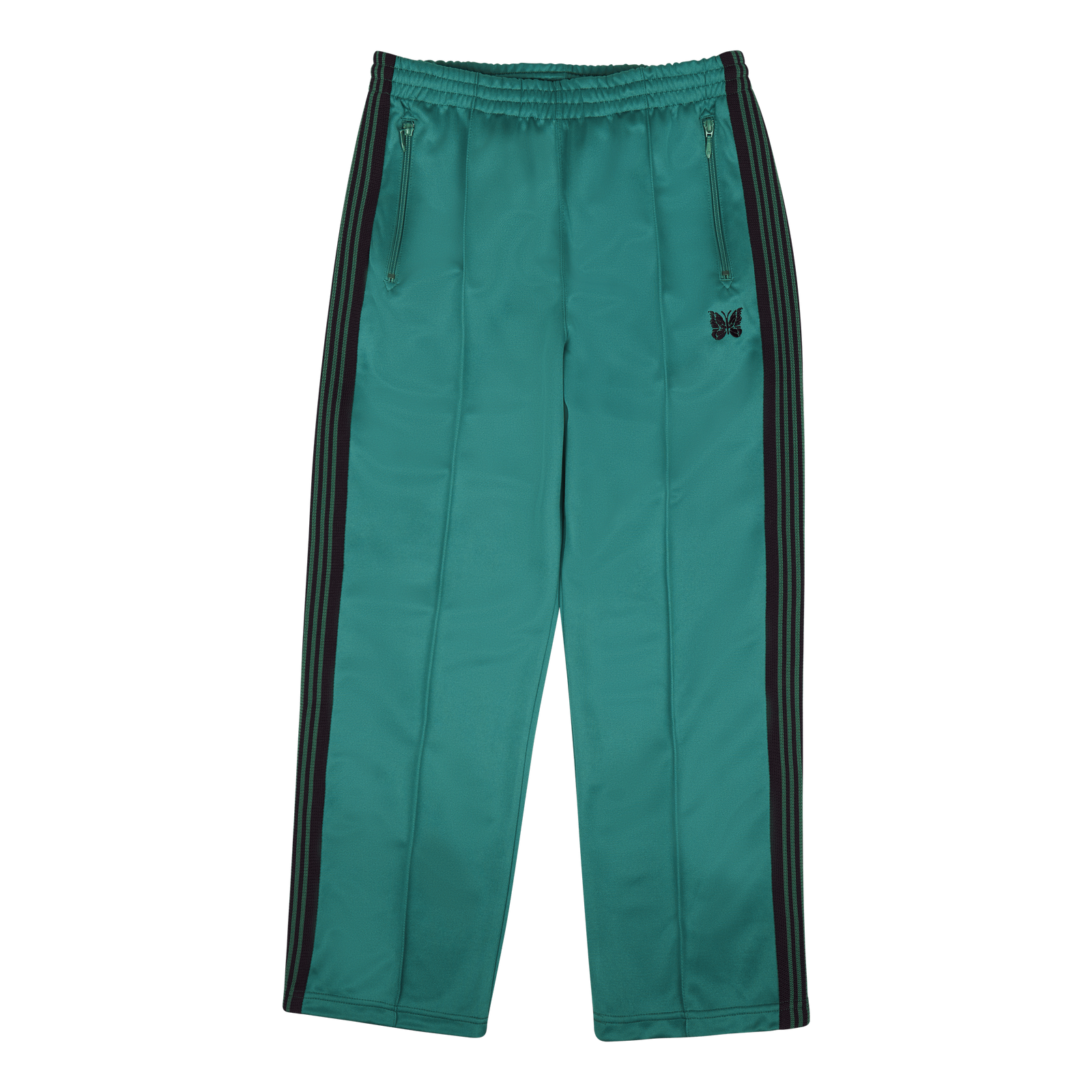 Needles Track Pant - Poly Smoo C-emerald